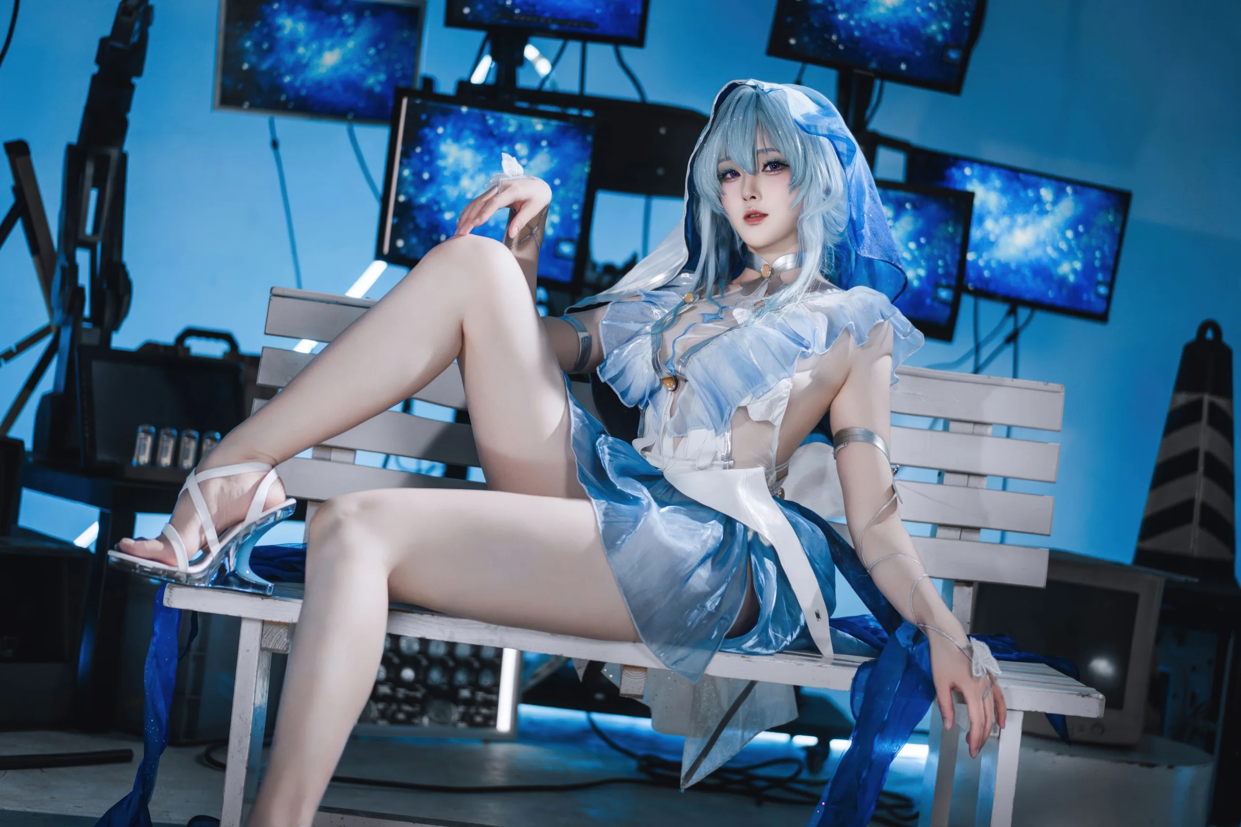 Natsuko夏夏子 鸣潮 守岸人 76P - 第5张写真大图