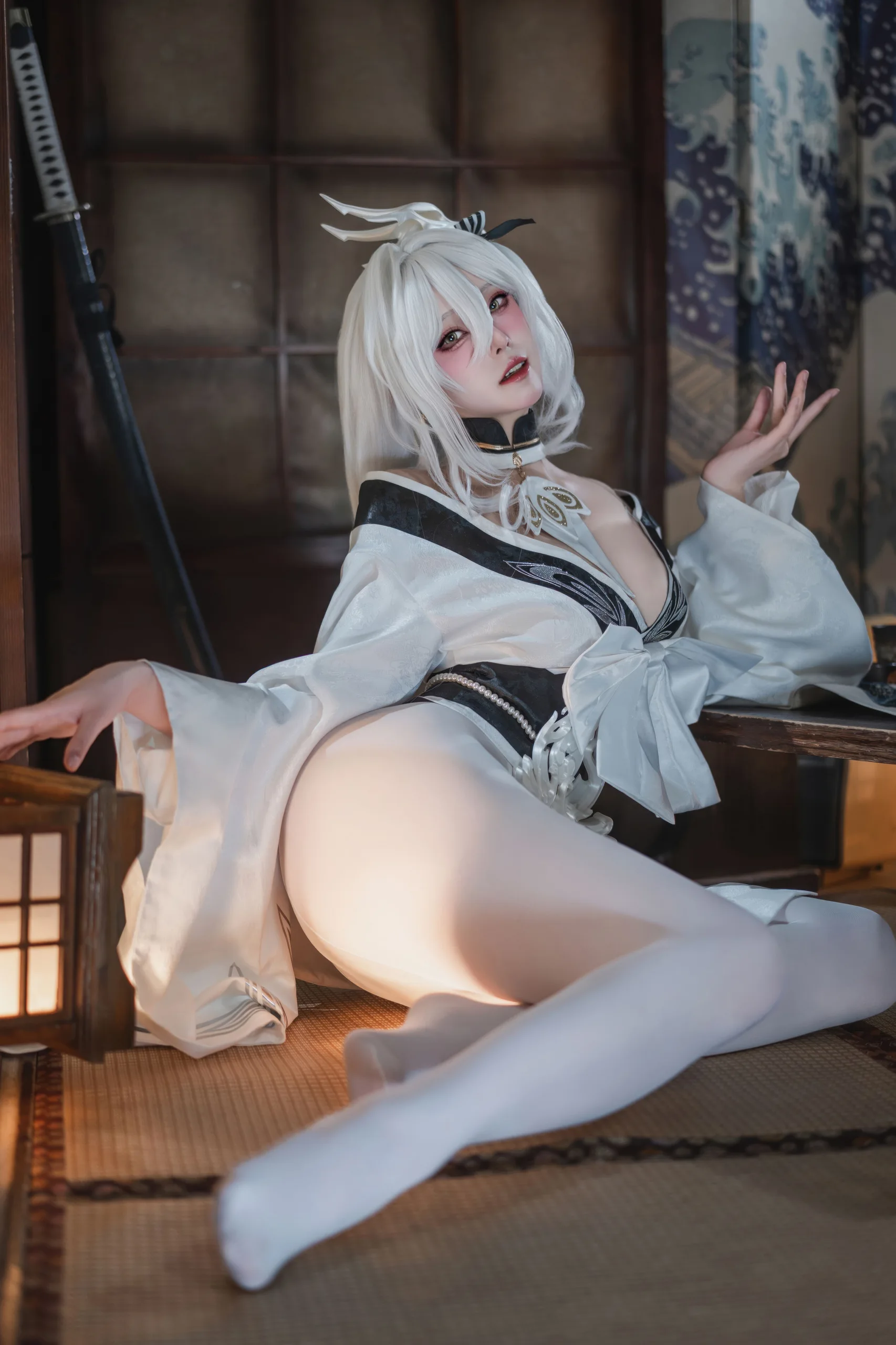 Natsuko夏夏子 NO 110 碧蓝航线 白凤和服87P 520 4M - 第10张写真大图