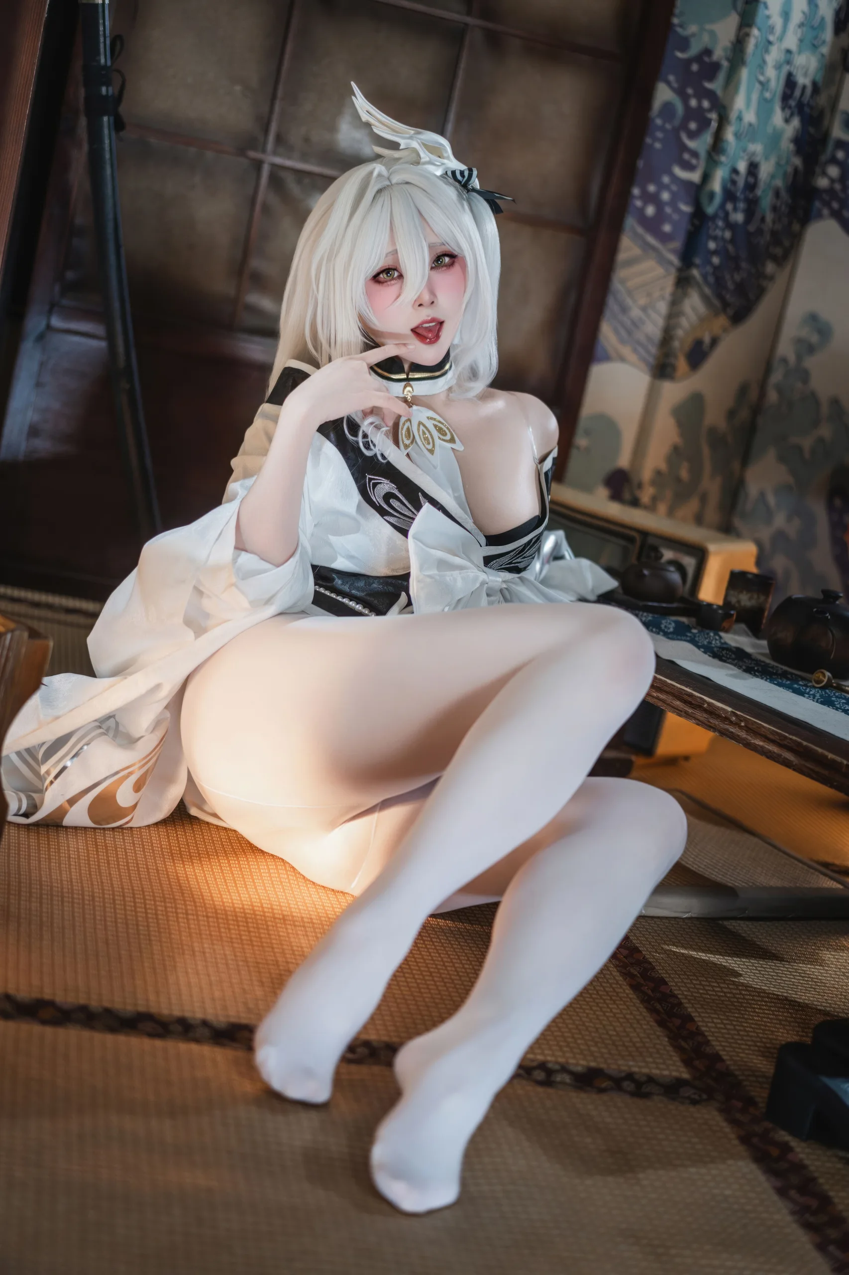 Natsuko夏夏子 NO 110 碧蓝航线 白凤和服87P 520 4M - 第11张写真大图