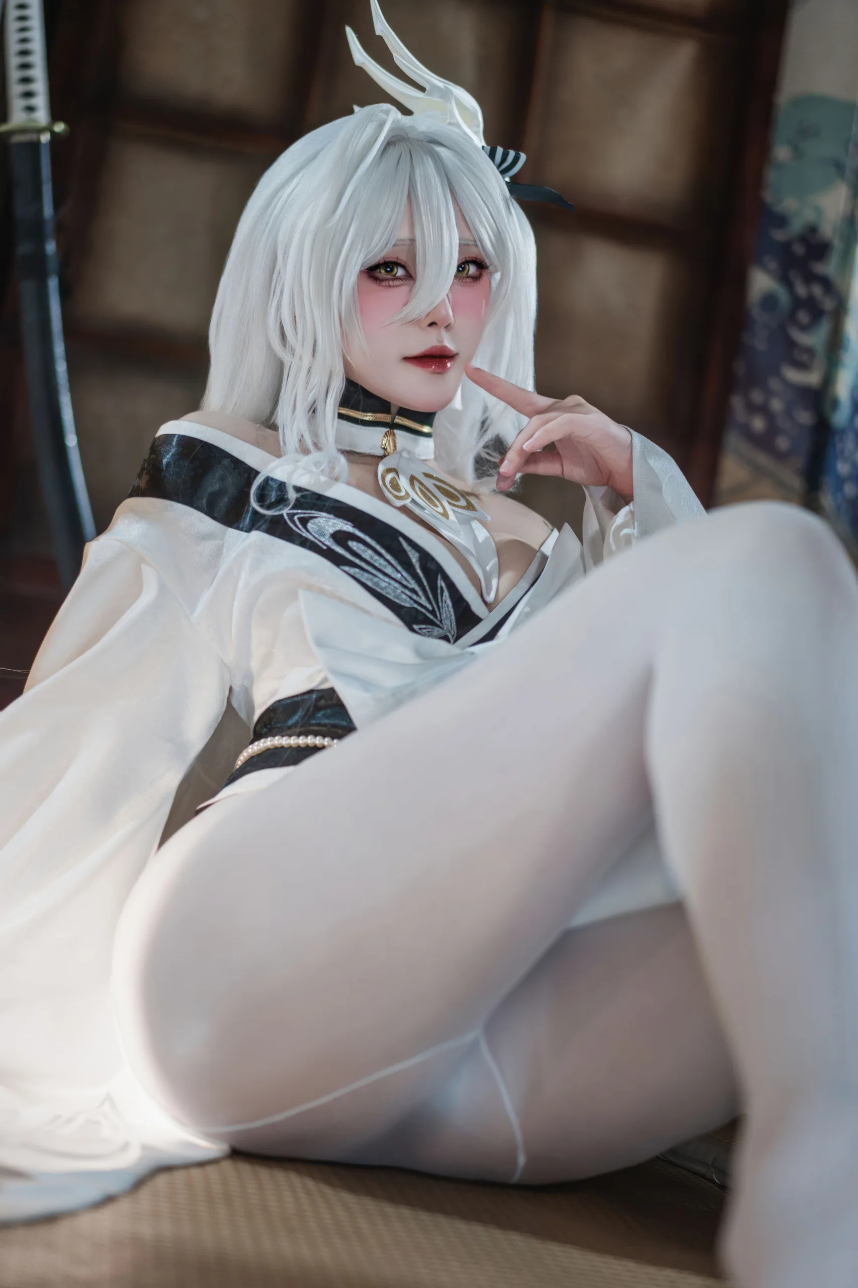 Natsuko夏夏子 NO 110 碧蓝航线 白凤和服87P 520 4M - 第15张写真大图