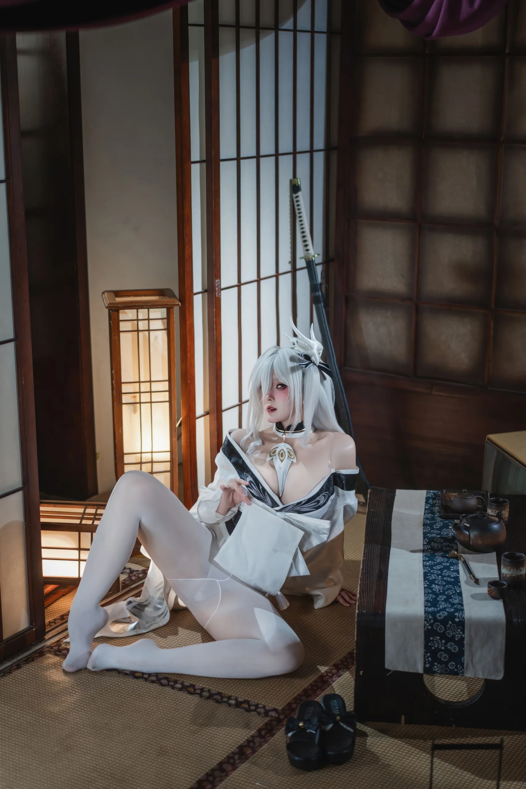 Natsuko夏夏子 NO 110 碧蓝航线 白凤和服87P 520 4M - 第21张写真大图