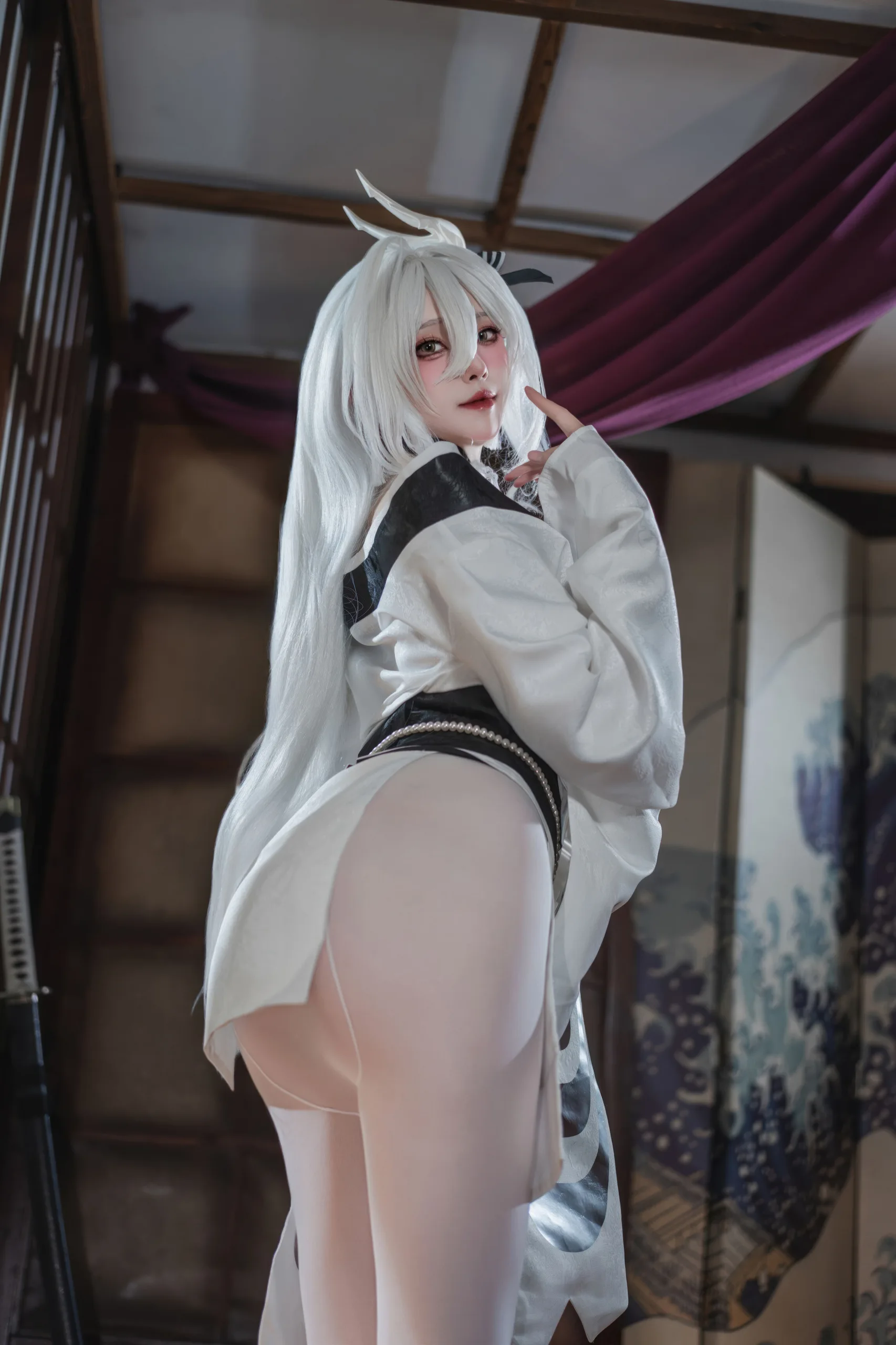 Natsuko夏夏子 NO 110 碧蓝航线 白凤和服87P 520 4M - 第23张写真大图