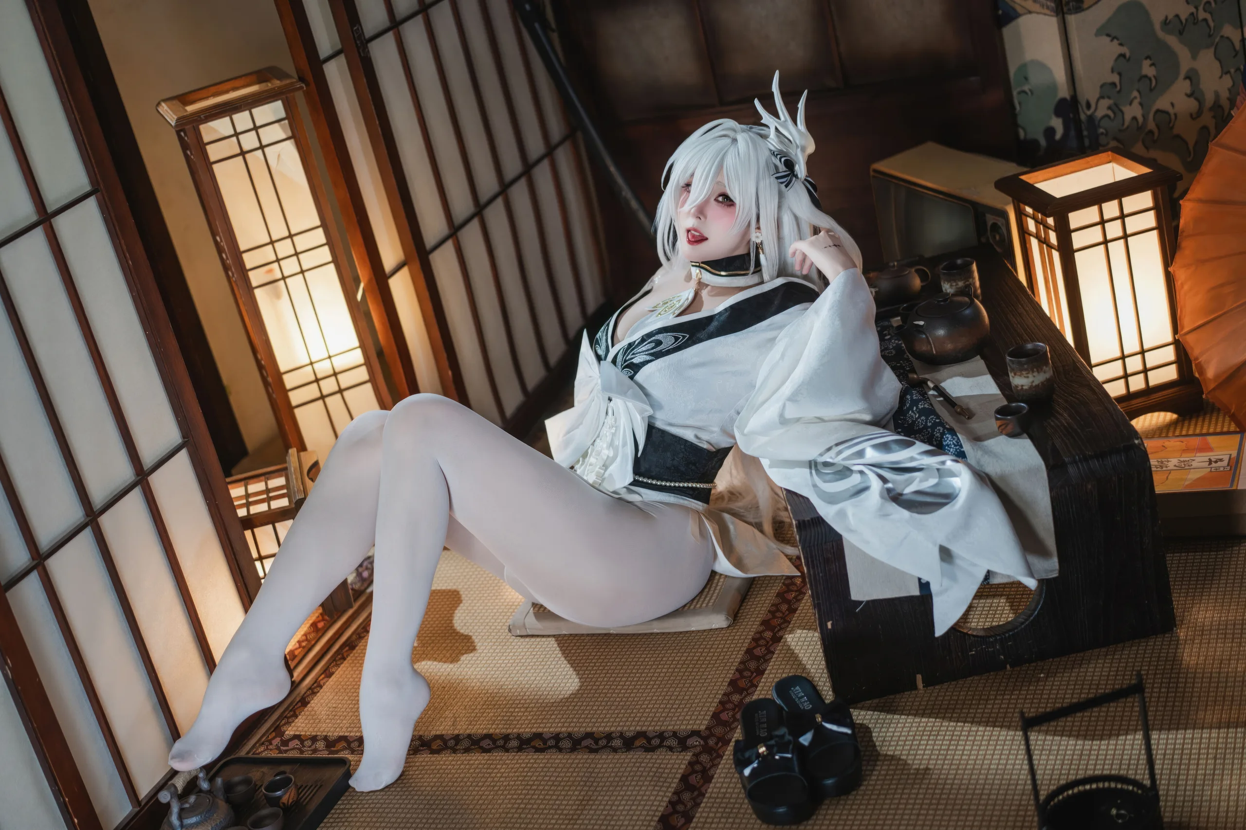 Natsuko夏夏子 NO 110 碧蓝航线 白凤和服87P 520 4M - 第26张写真大图