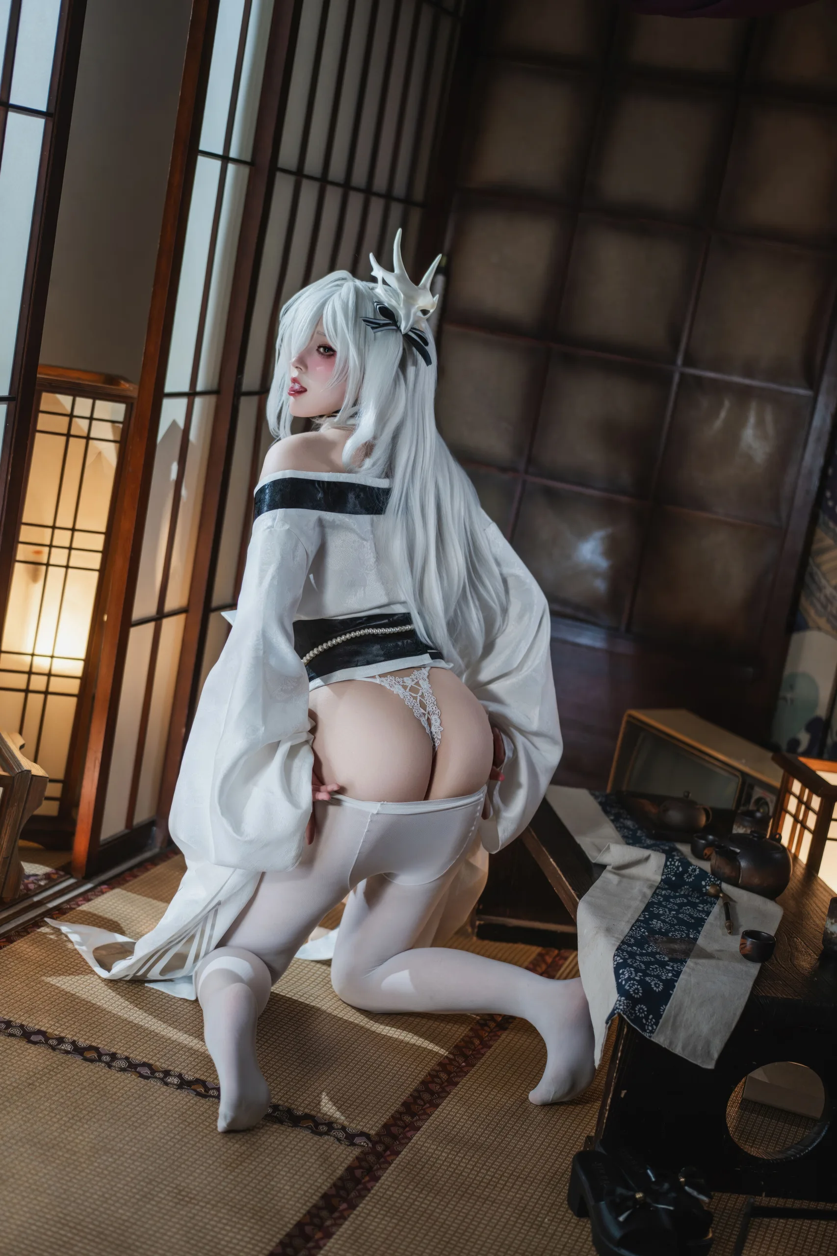 Natsuko夏夏子 NO 110 碧蓝航线 白凤和服87P 520 4M - 第53张写真大图