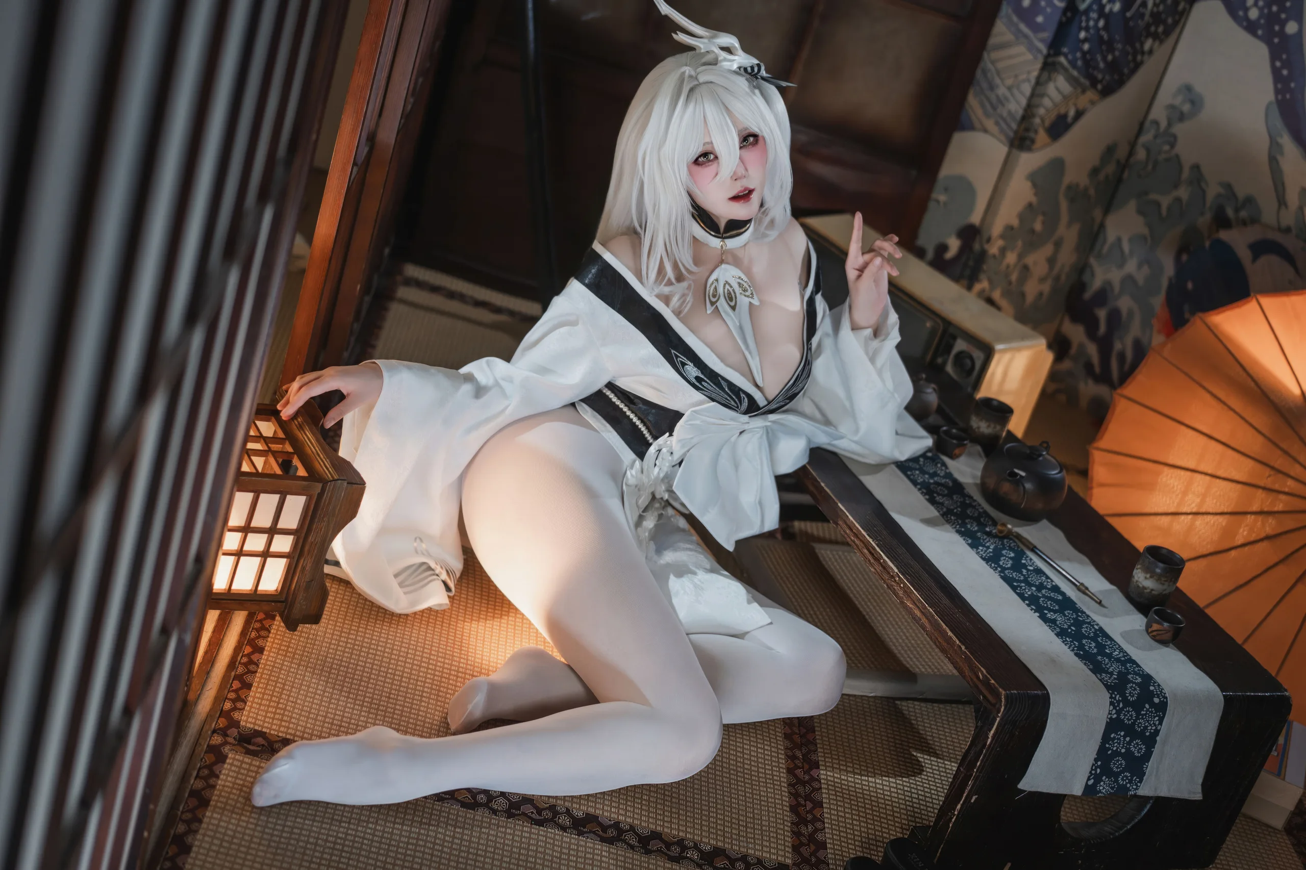 Natsuko夏夏子 NO 110 碧蓝航线 白凤和服87P 520 4M - 第9张写真大图