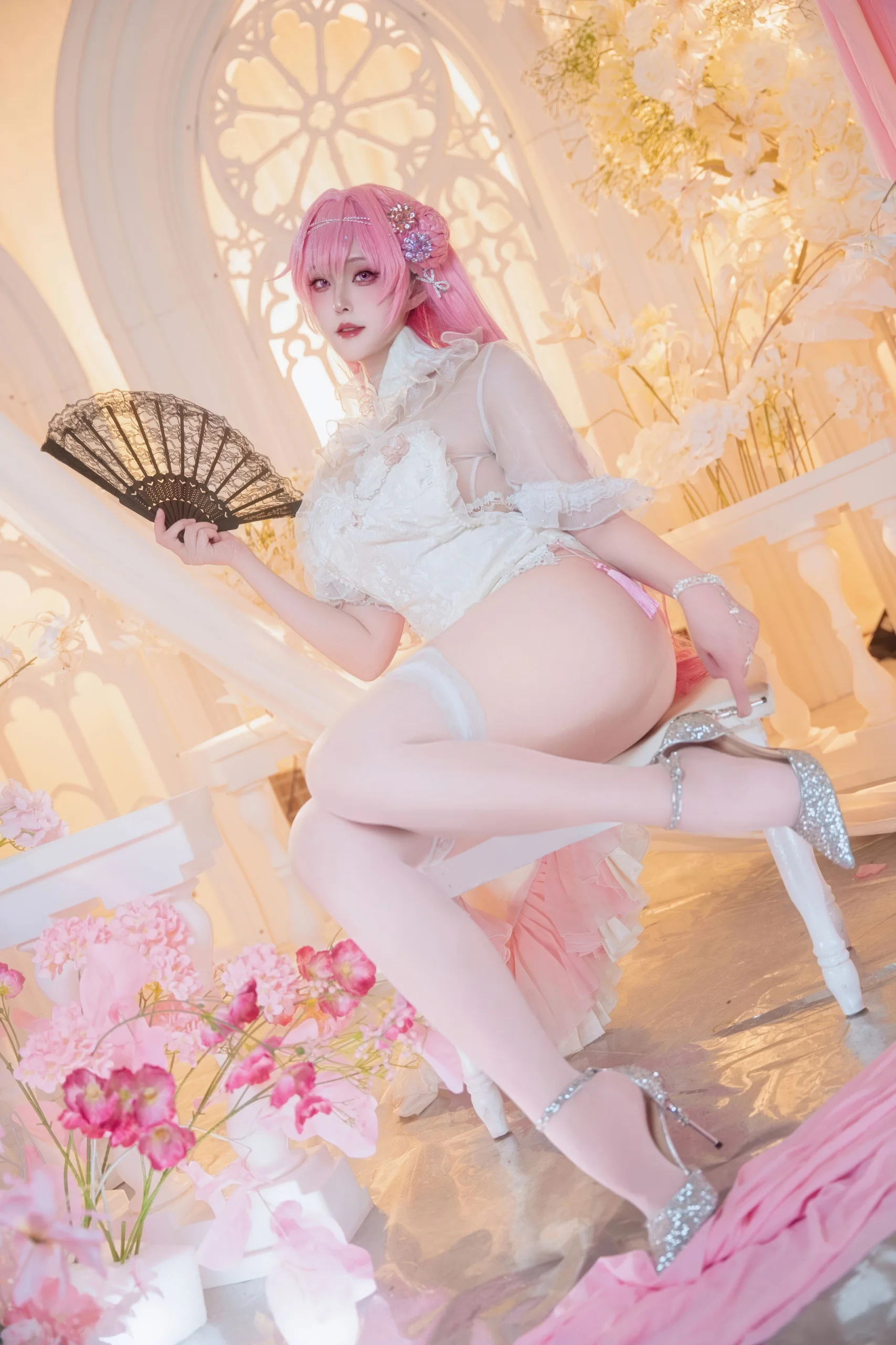 Natsuko夏夏子 – NO 108 NIKKE 桃乐丝旗袍78P 463 3M - 第15张写真大图