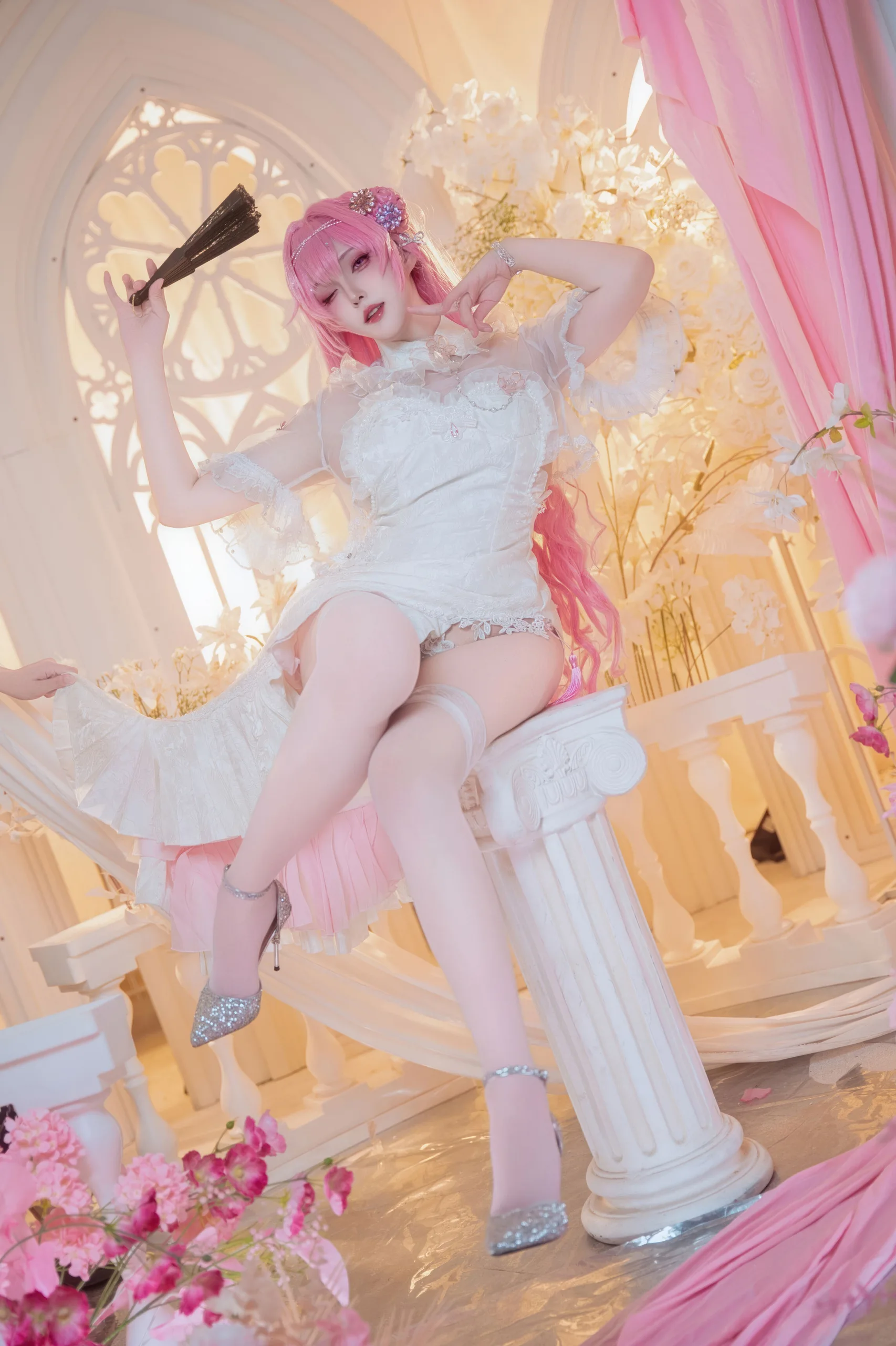 Natsuko夏夏子 – NO 108 NIKKE 桃乐丝旗袍78P 463 3M - 第2张写真大图
