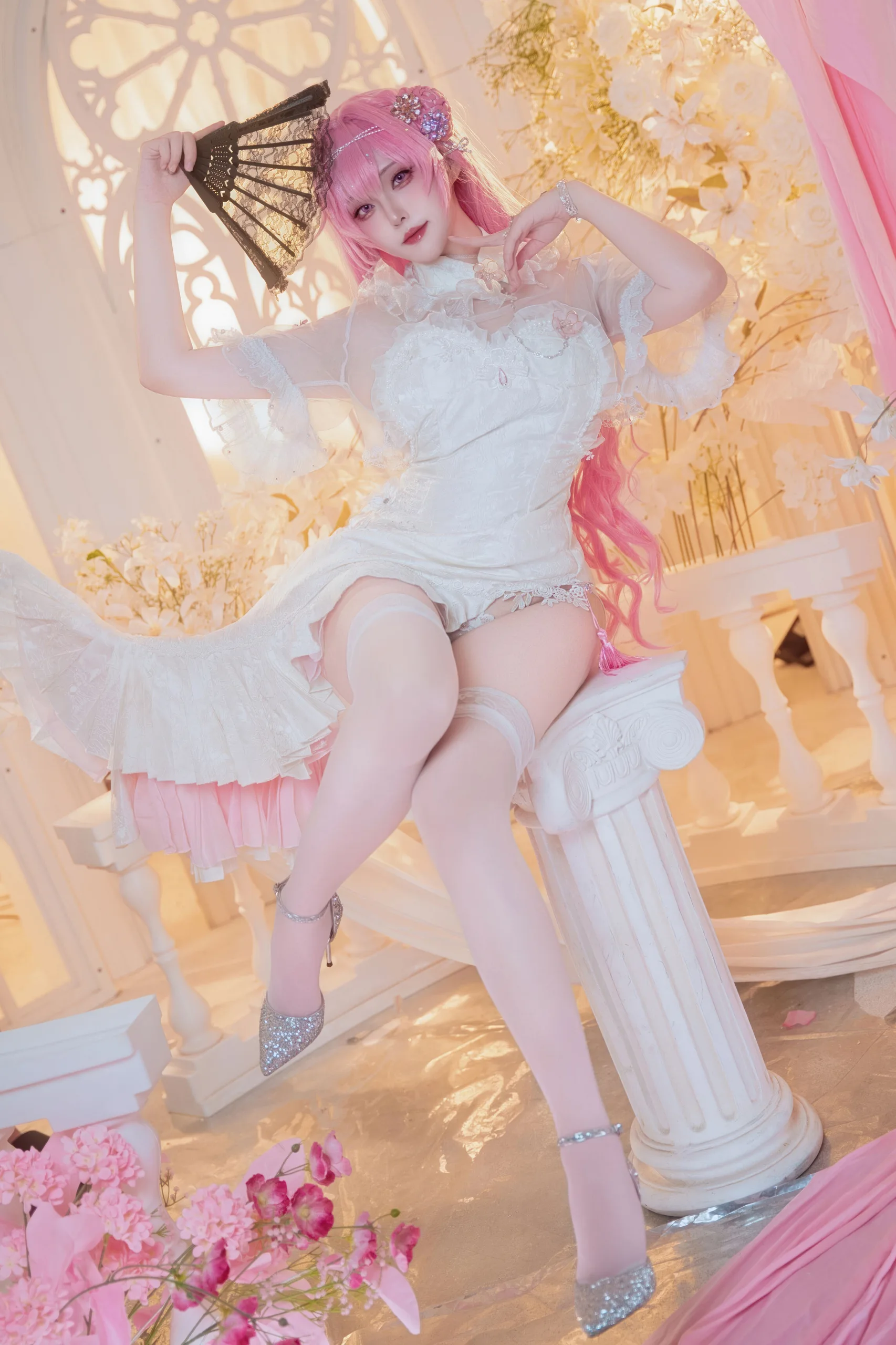 Natsuko夏夏子 – NO 108 NIKKE 桃乐丝旗袍78P 463 3M - 第3张写真大图