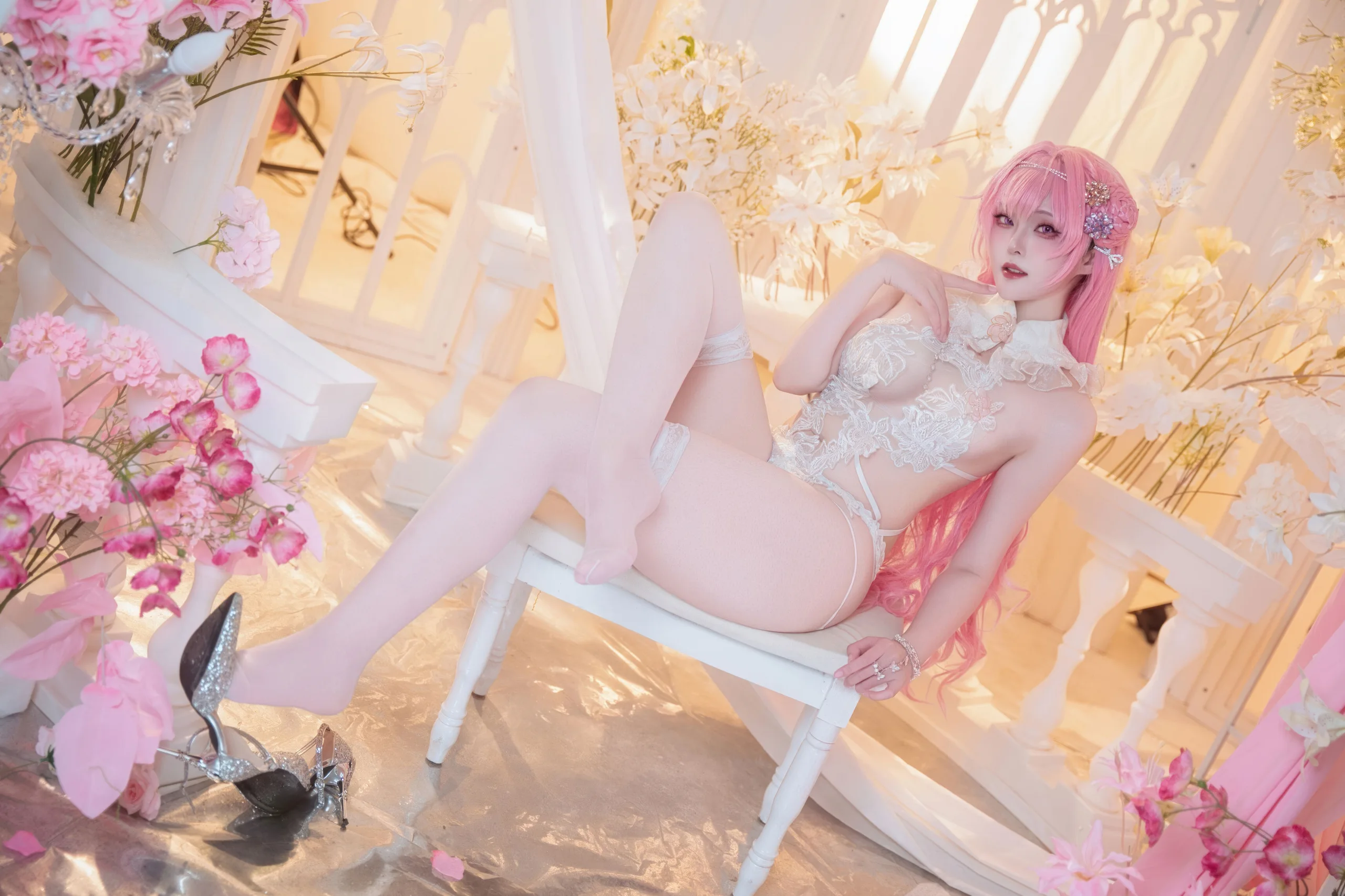 Natsuko夏夏子 – NO 108 NIKKE 桃乐丝旗袍78P 463 3M - 第65张写真大图