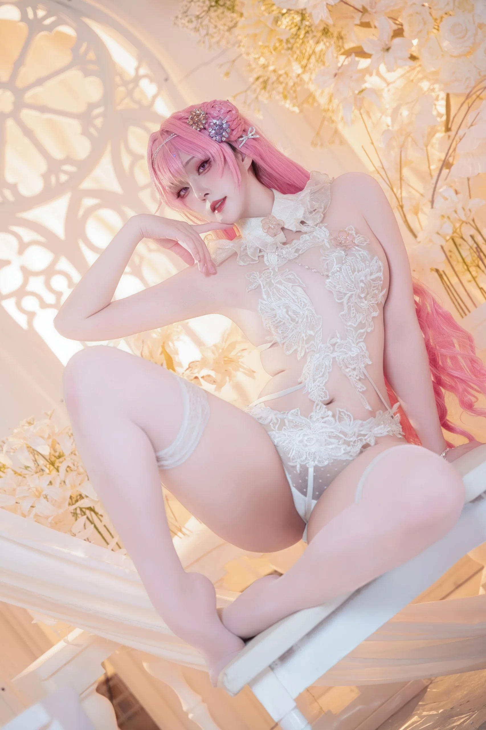 Natsuko夏夏子 – NO 108 NIKKE 桃乐丝旗袍78P 463 3M - 第69张写真大图