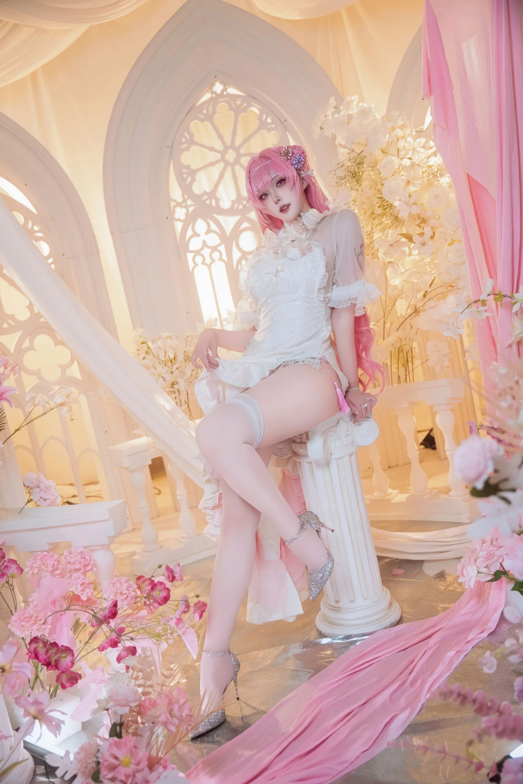 Natsuko夏夏子 – NO 108 NIKKE 桃乐丝旗袍78P 463 3M - 第77张写真大图
