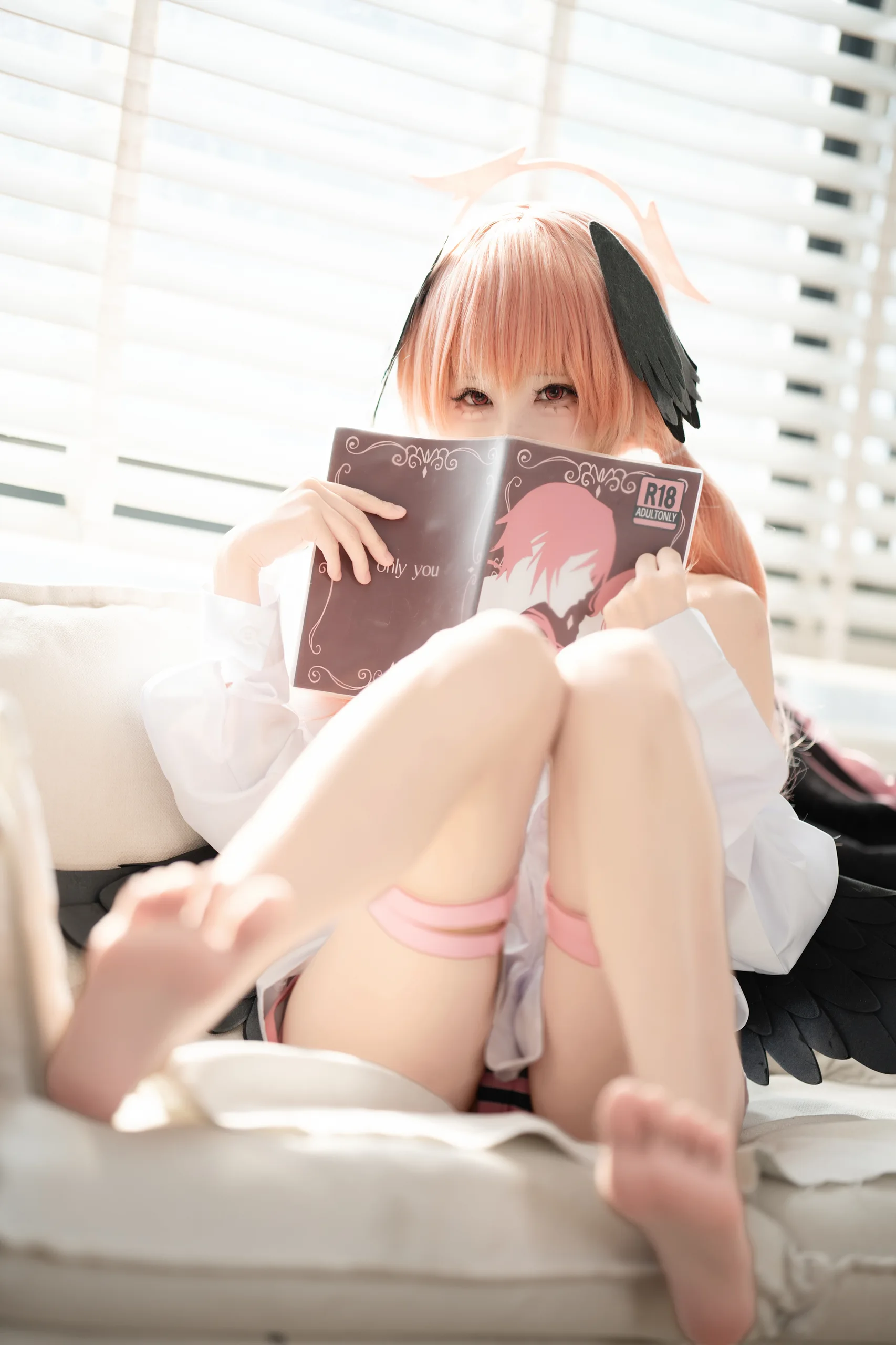 三无人型 蔚蓝档案 下江小春 28P - 第3张写真大图