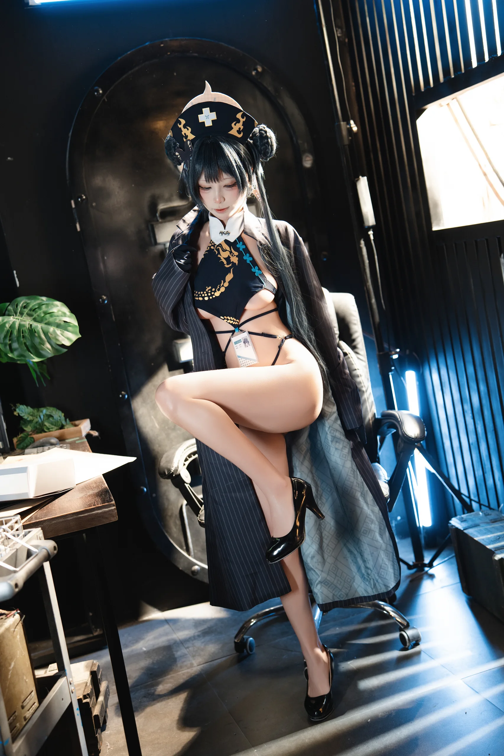 三无人型 蔚蓝档案 妃咲 72P - 第21张写真大图
