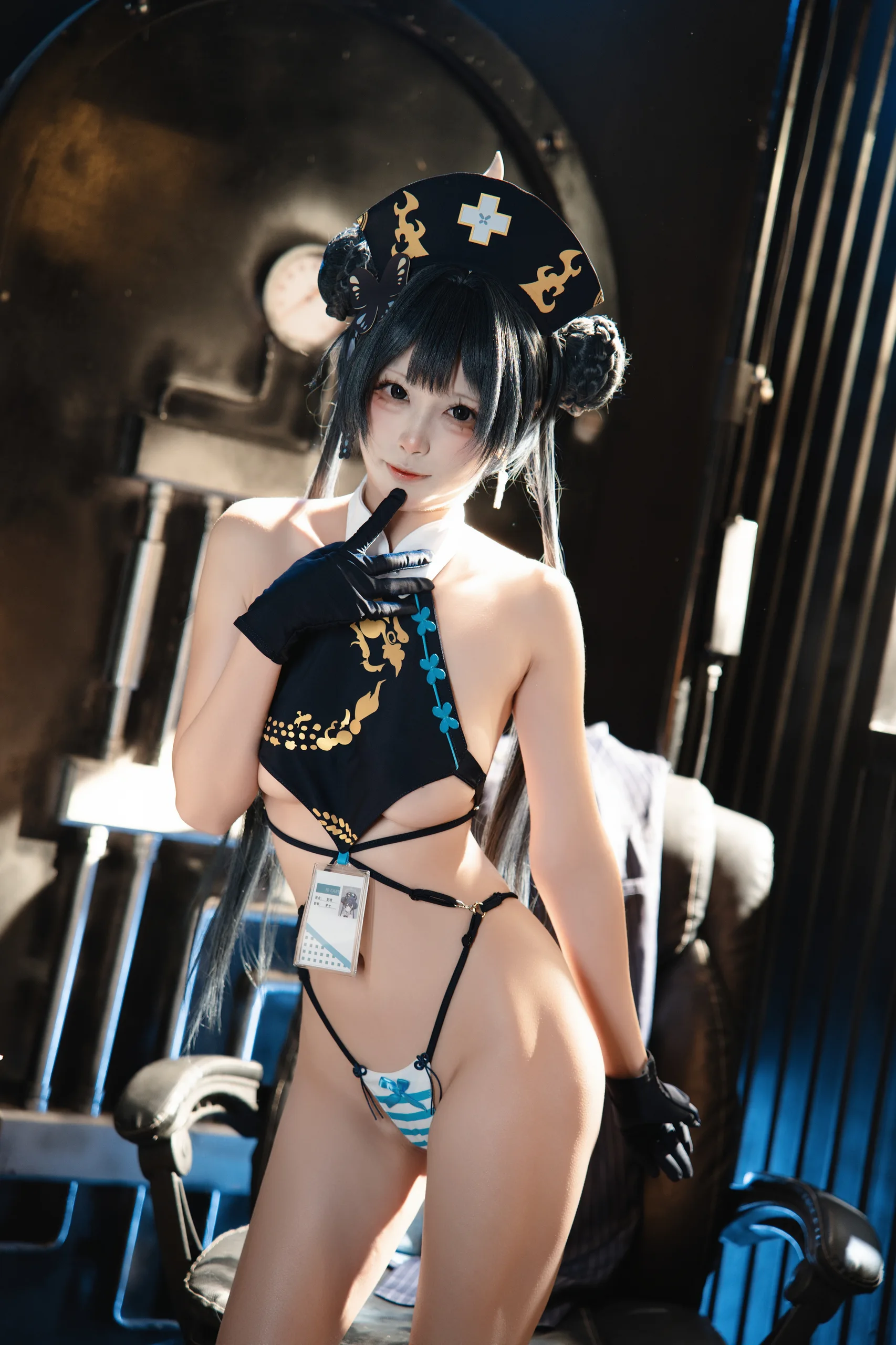 三无人型 蔚蓝档案 妃咲 72P - 第6张写真大图