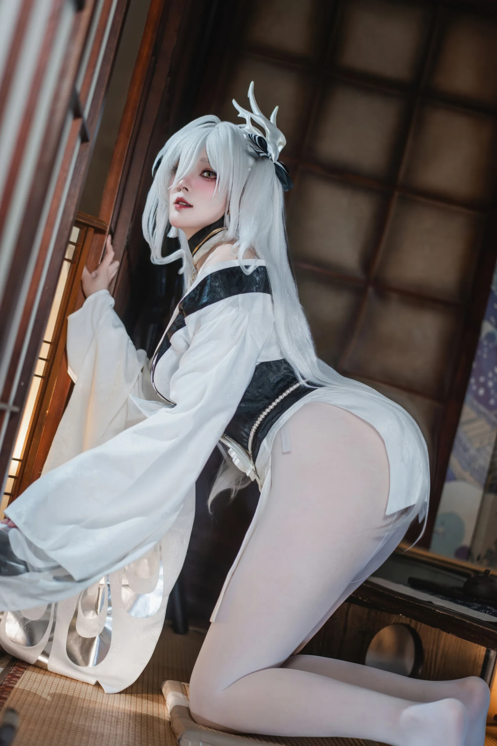 Natsuko夏夏子 碧蓝航线 白凤和服 87P - 第31张写真大图
