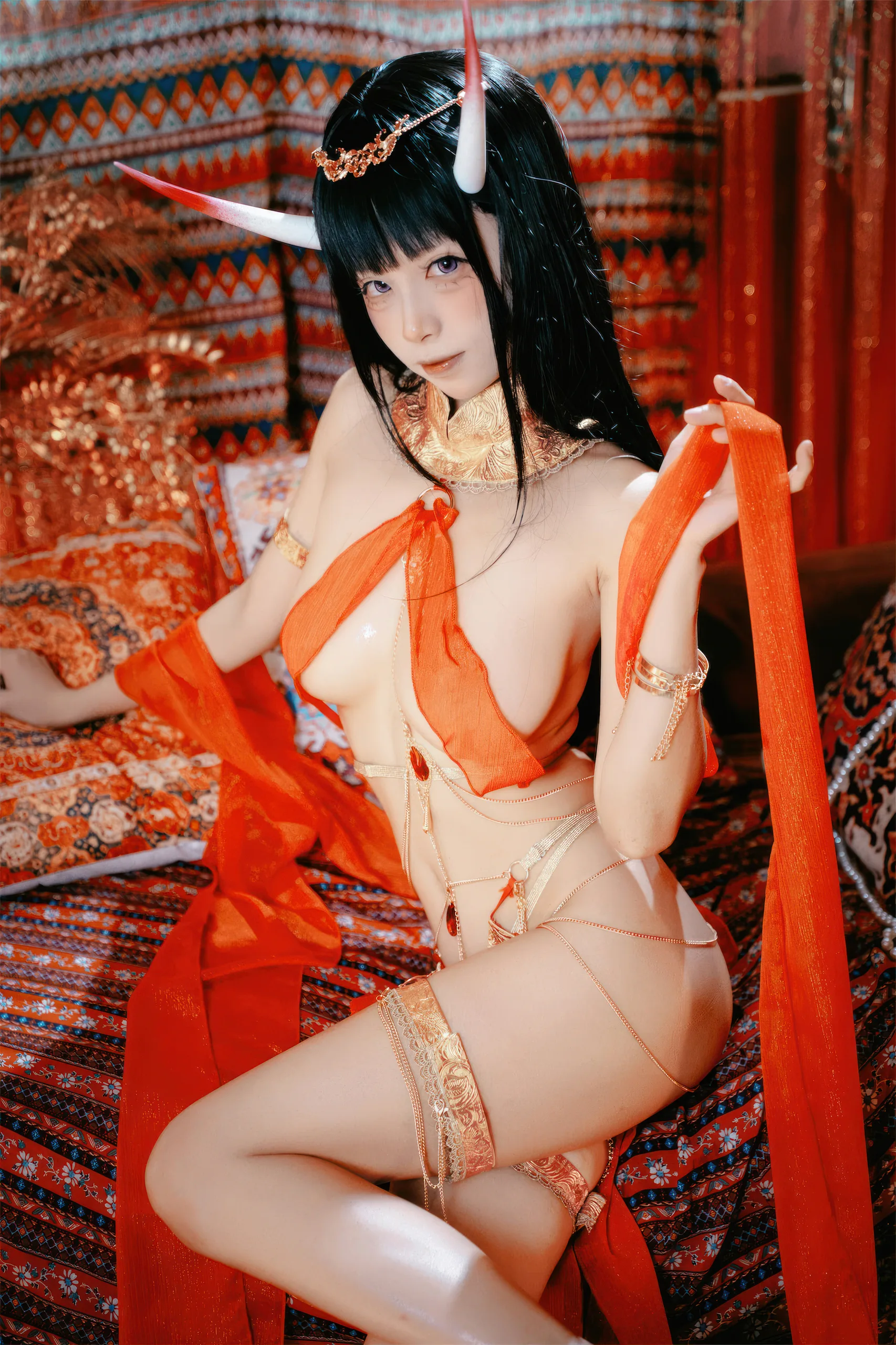 三无人型 碧蓝航线 能代 舞娘 44P - 第11张写真大图