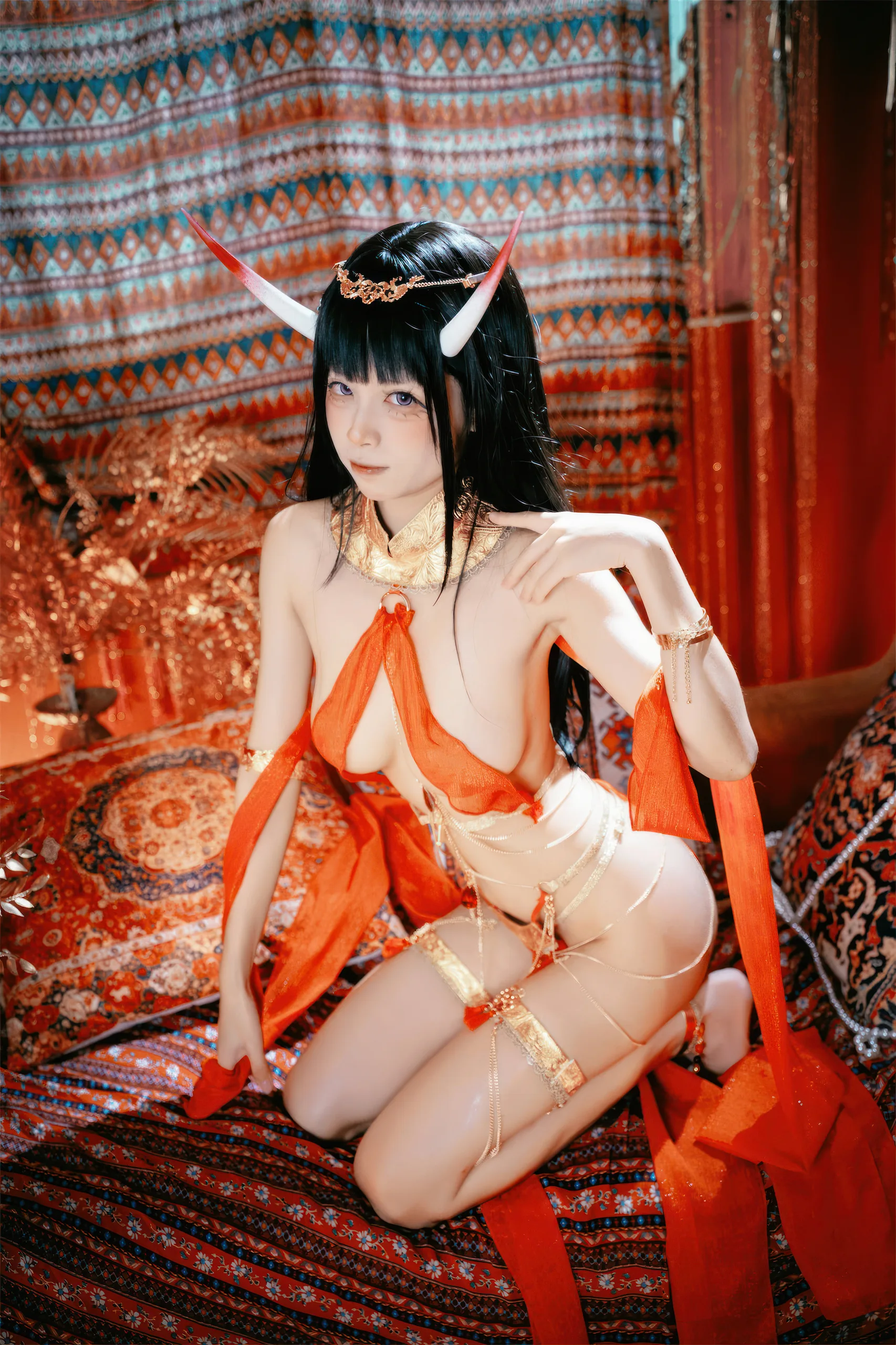 三无人型 碧蓝航线 能代 舞娘 44P - 第2张写真大图