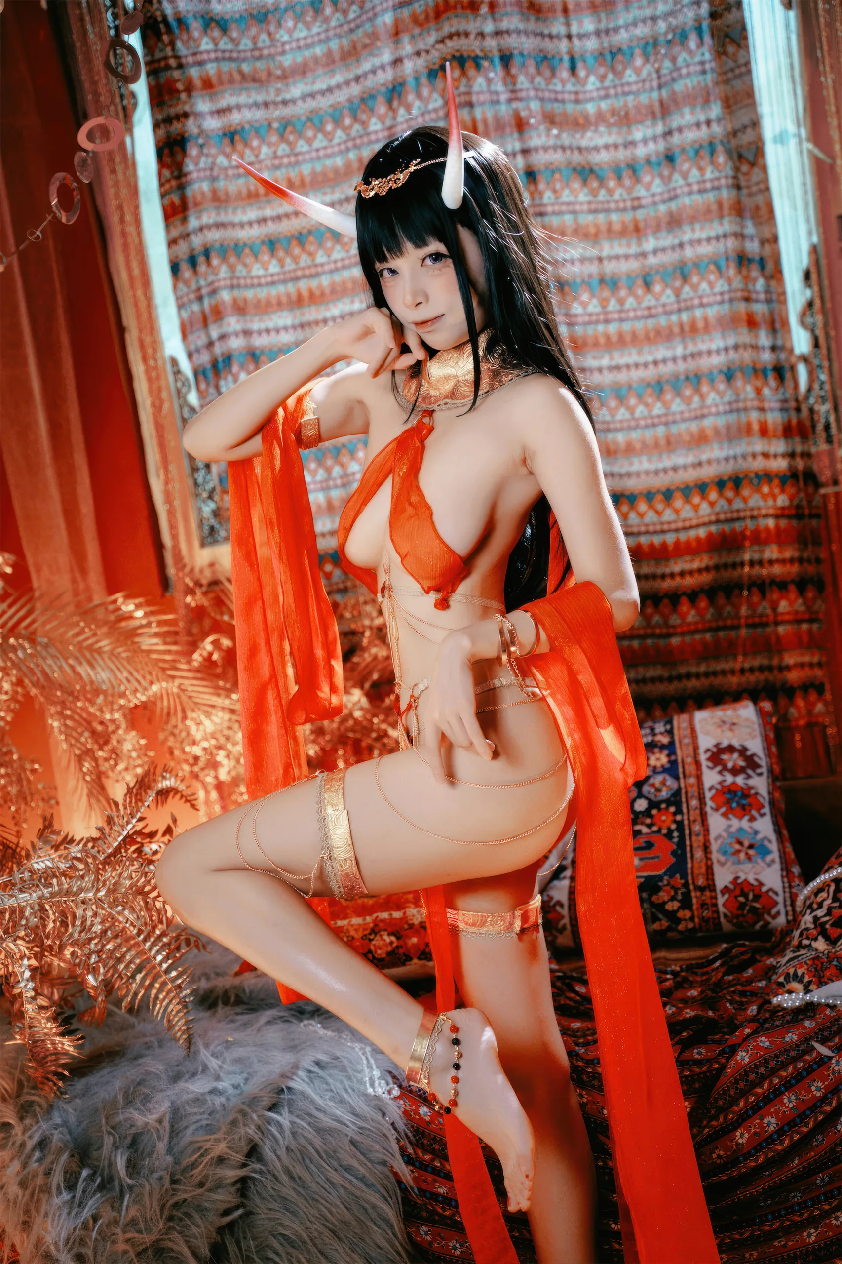 三无人型 碧蓝航线 能代 舞娘 44P - 第21张写真大图