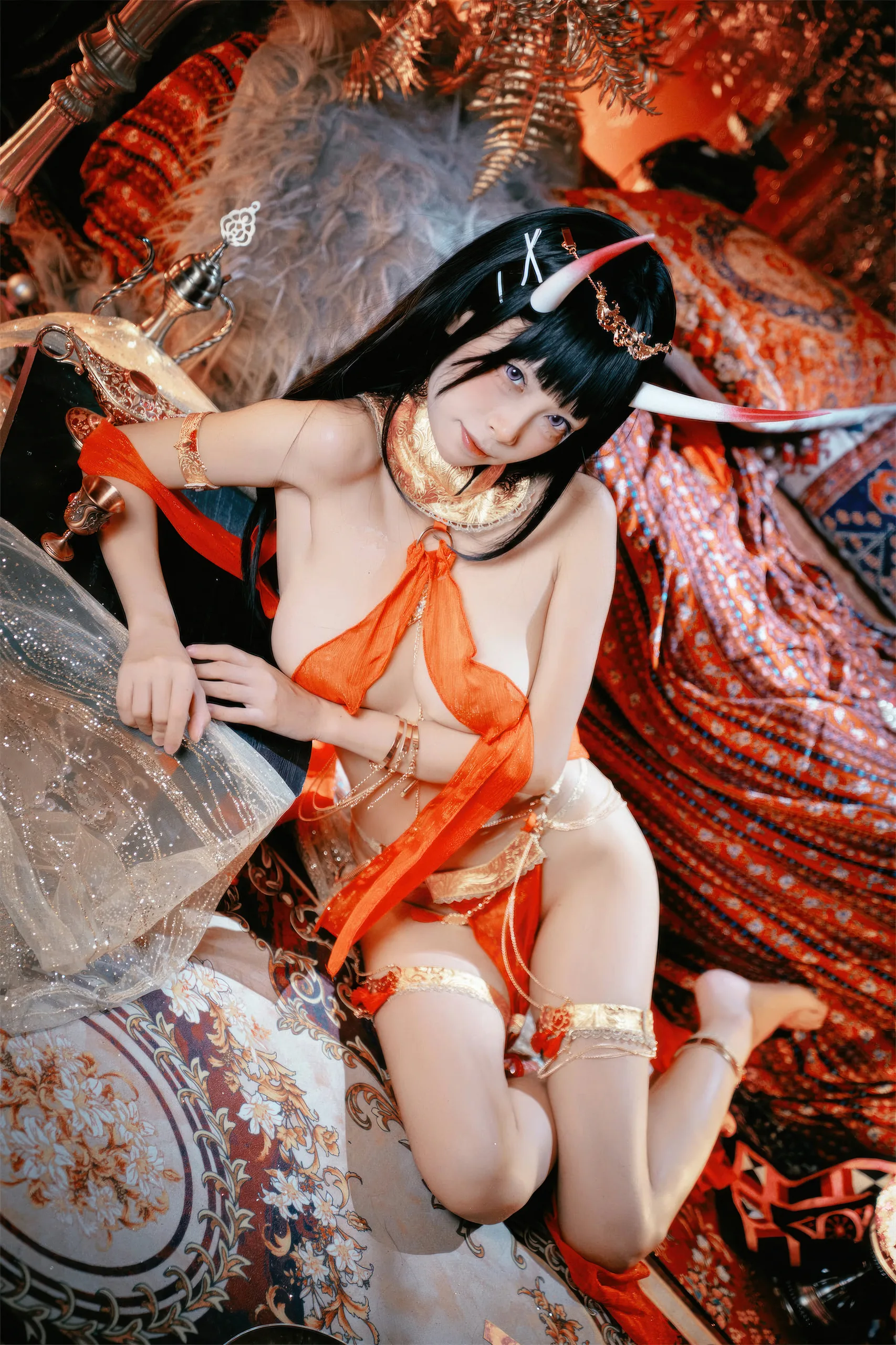 三无人型 碧蓝航线 能代 舞娘 44P - 第3张写真大图
