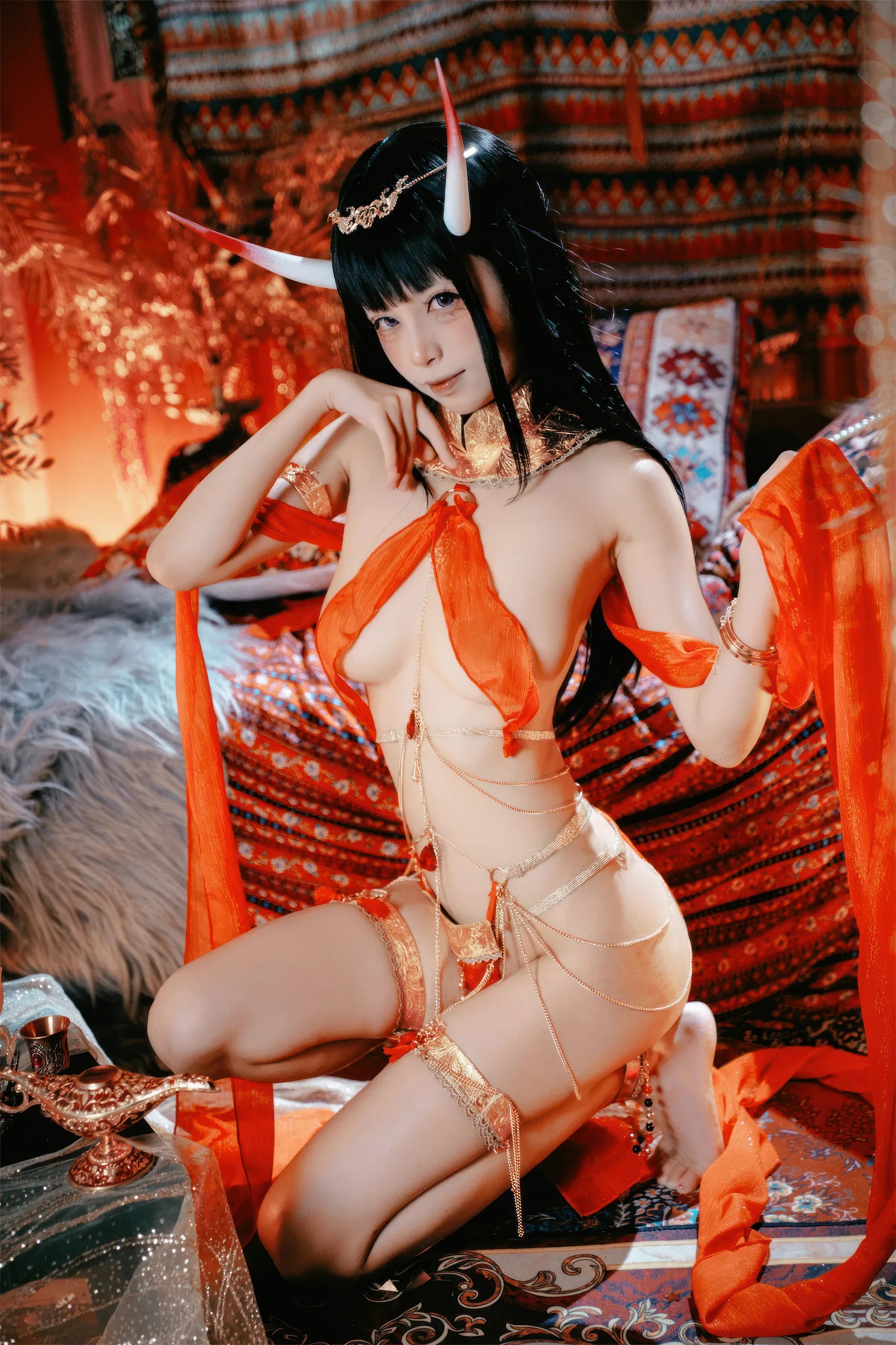 三无人型 碧蓝航线 能代 舞娘 44P - 第33张写真大图
