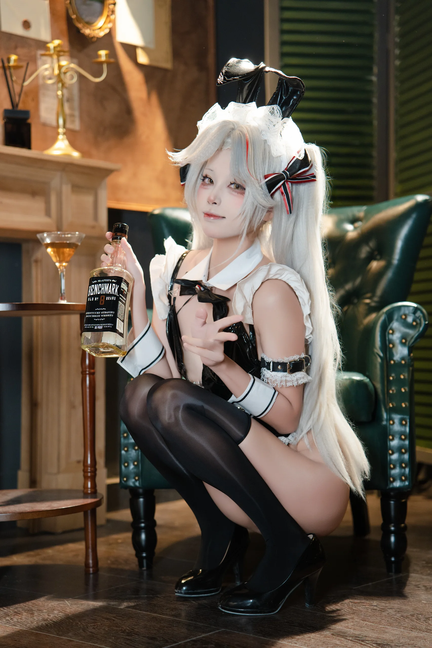 三无人型 碧蓝航线 欧根亲王 兔女郎 26P - 第23张写真大图