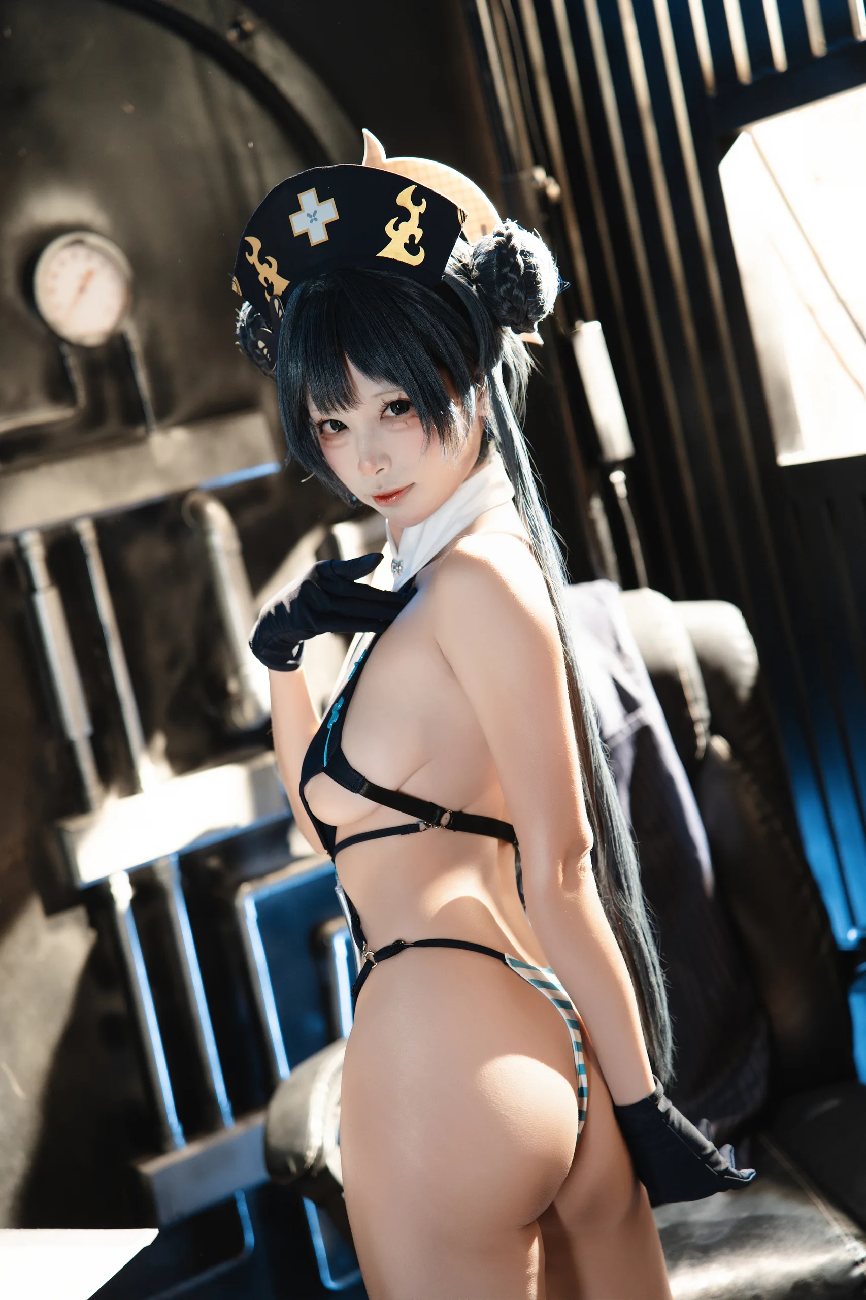 三无人型 蔚蓝档案 妃咲 72P - 第12张写真大图