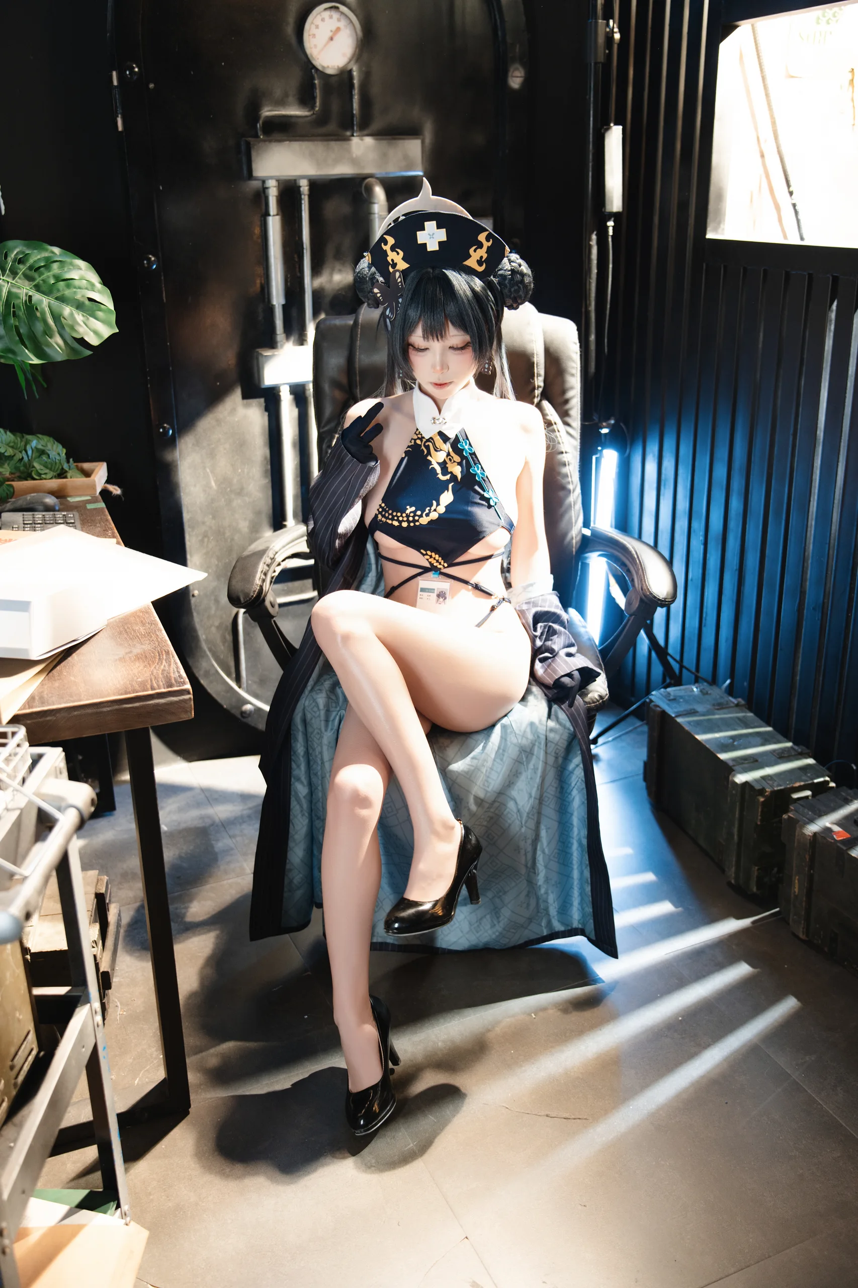 三无人型 蔚蓝档案 妃咲 72P - 第27张写真大图
