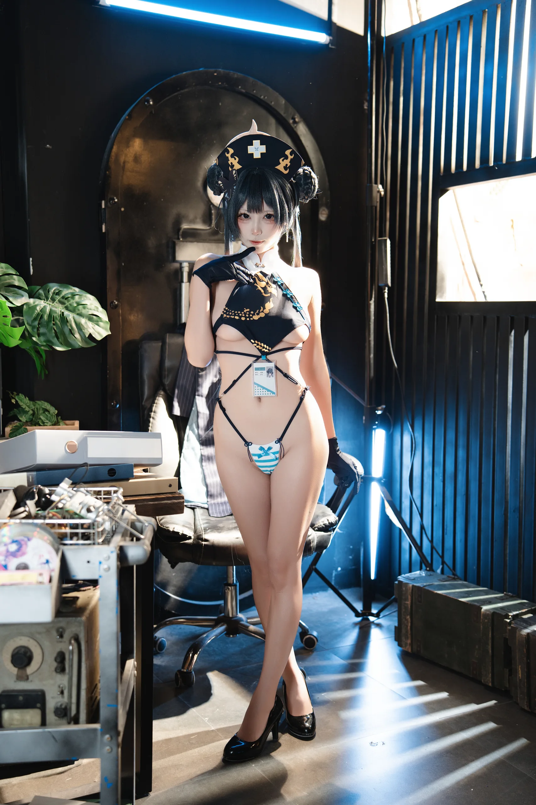三无人型 蔚蓝档案 妃咲 72P - 第4张写真大图