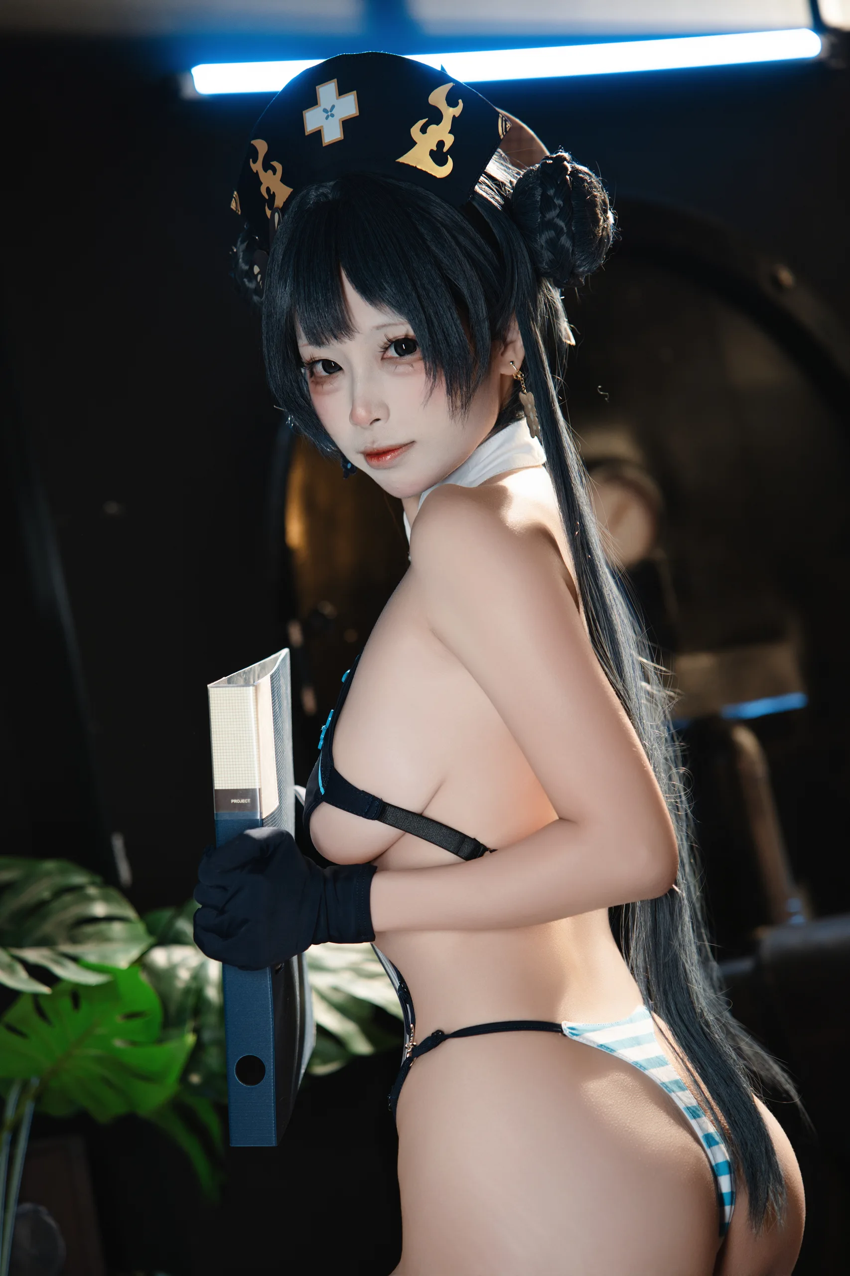 三无人型 蔚蓝档案 妃咲 72P - 第52张写真大图