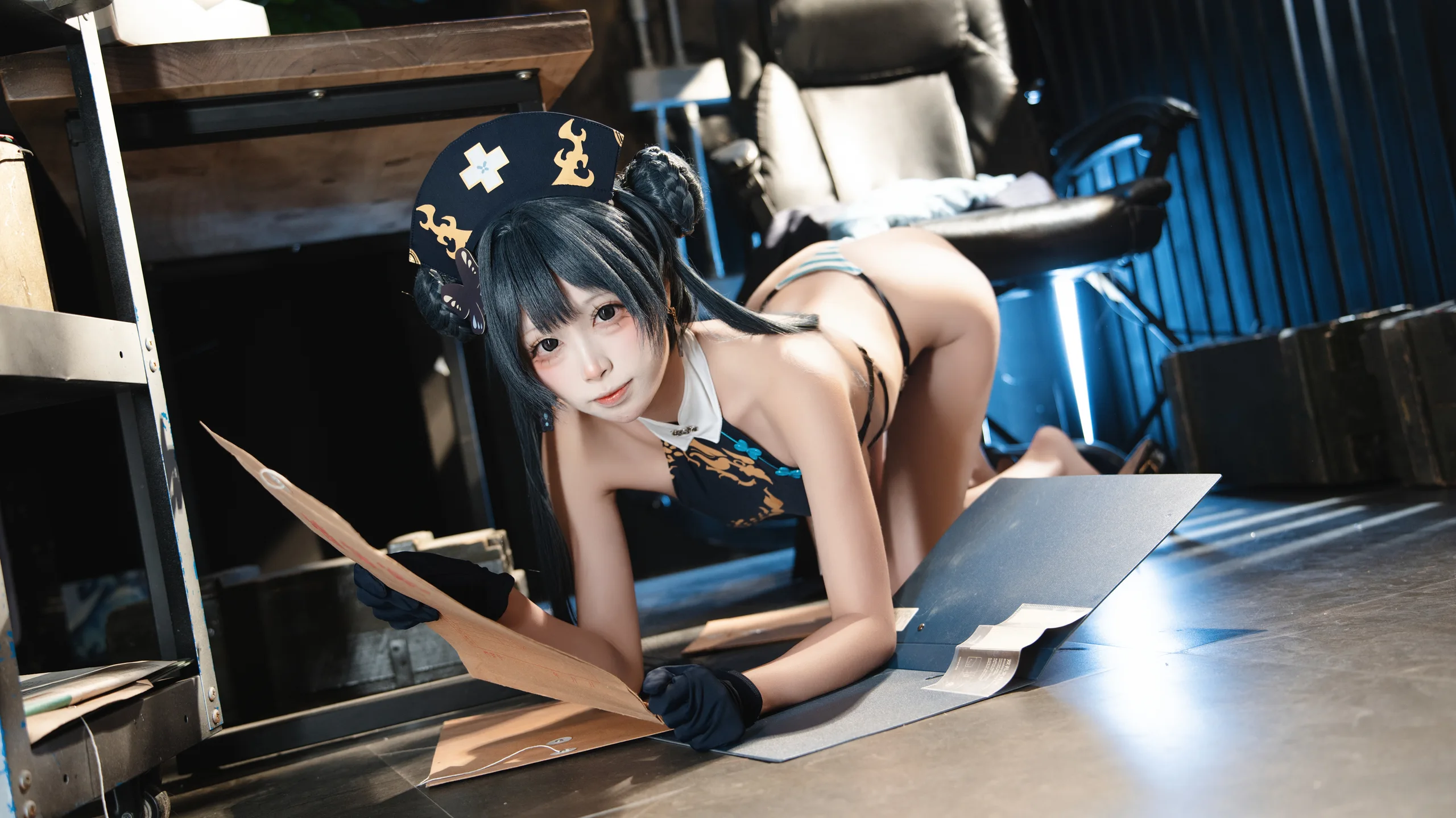 三无人型 蔚蓝档案 妃咲 72P - 第64张写真大图