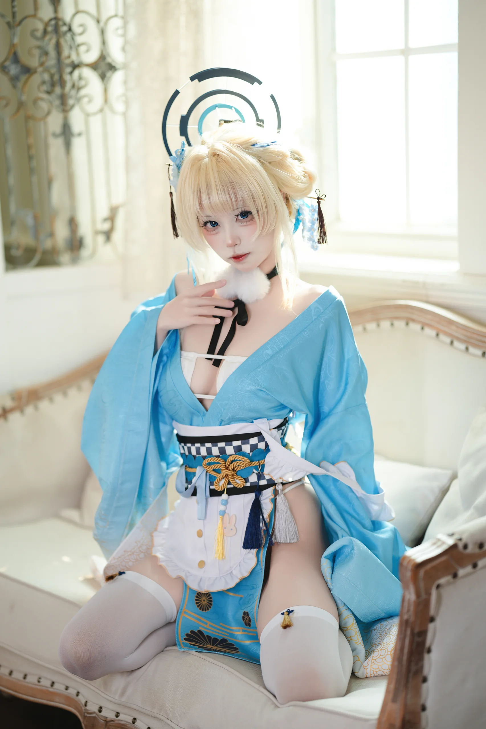 三无人型 蔚蓝档案 飞鸟马时 40P - 第3张写真大图