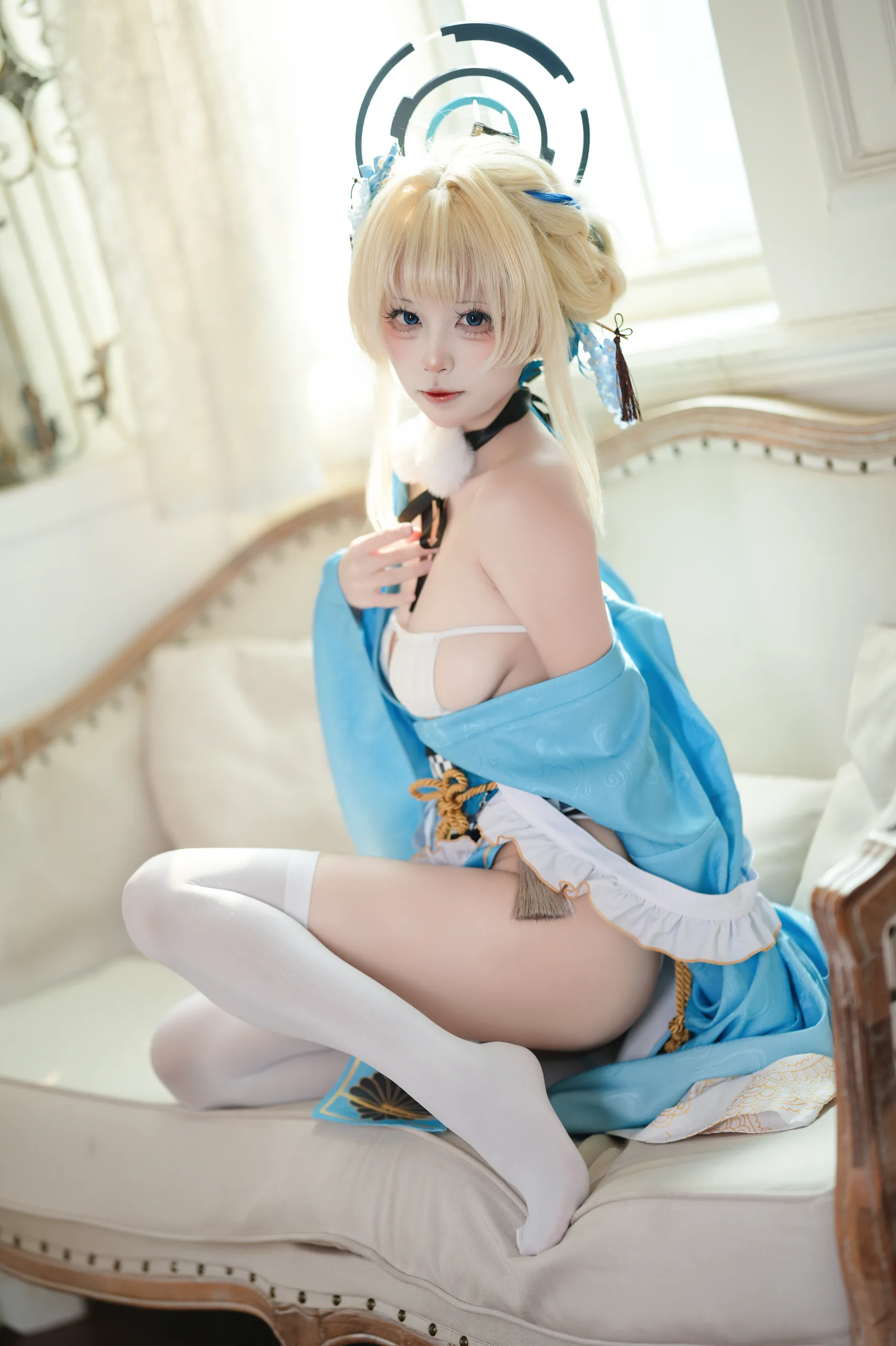 三无人型 蔚蓝档案 飞鸟马时 40P - 第4张写真大图