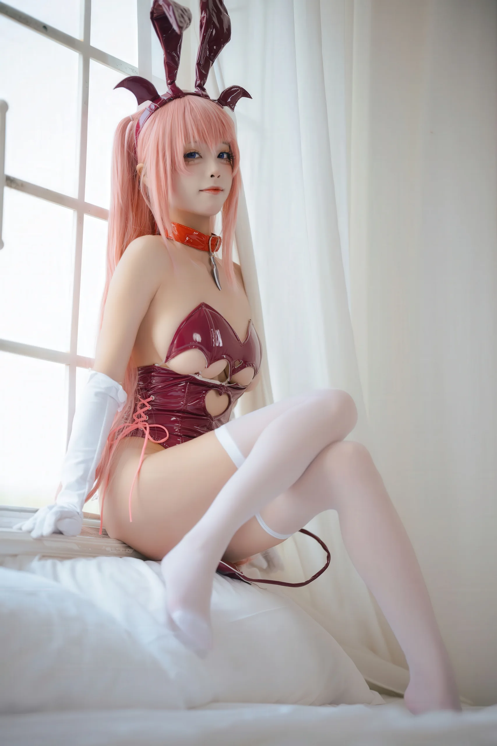 三无人型 露露姆魅魔兔女郎 50P - 第45张写真大图