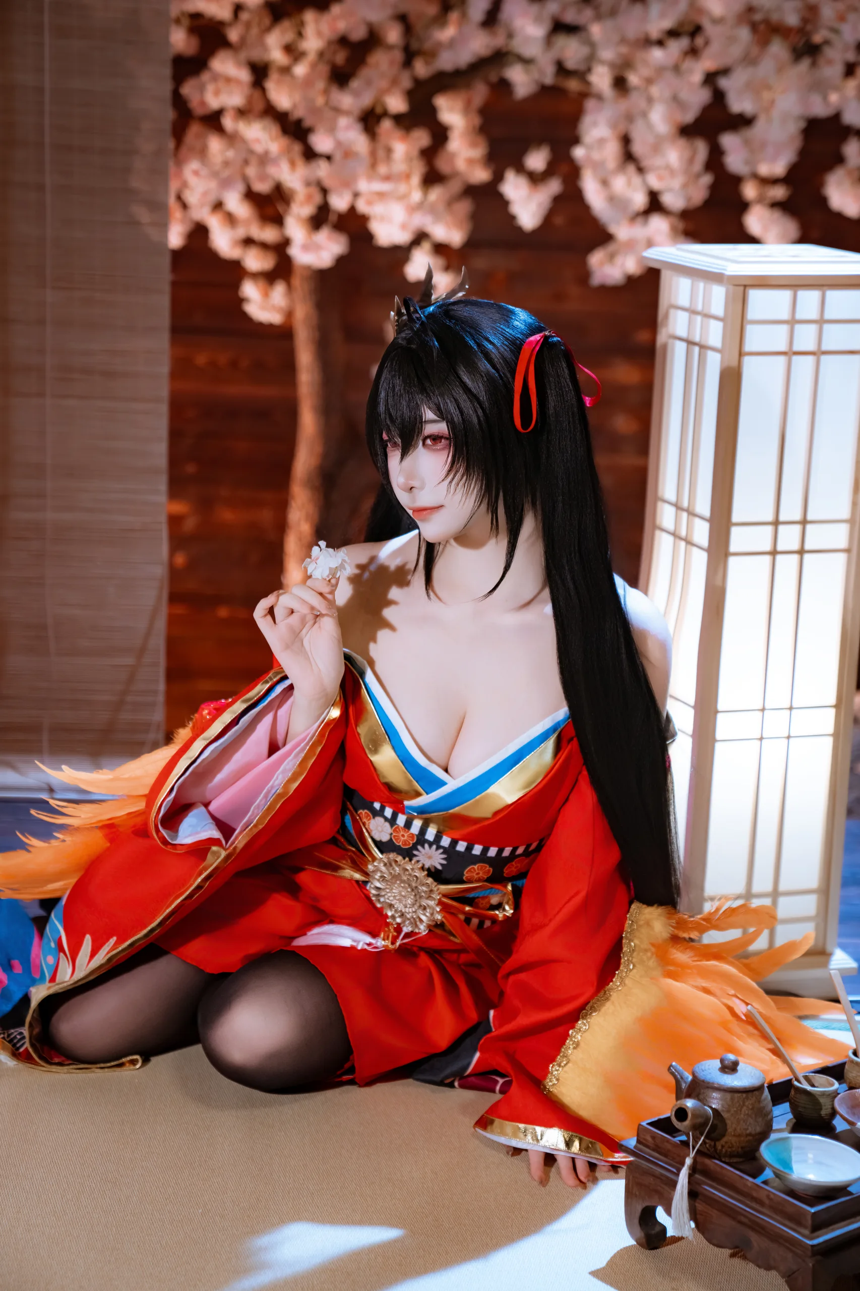 二佐Nisa 碧蓝航线 大凤 原皮 35P - 第10张写真大图