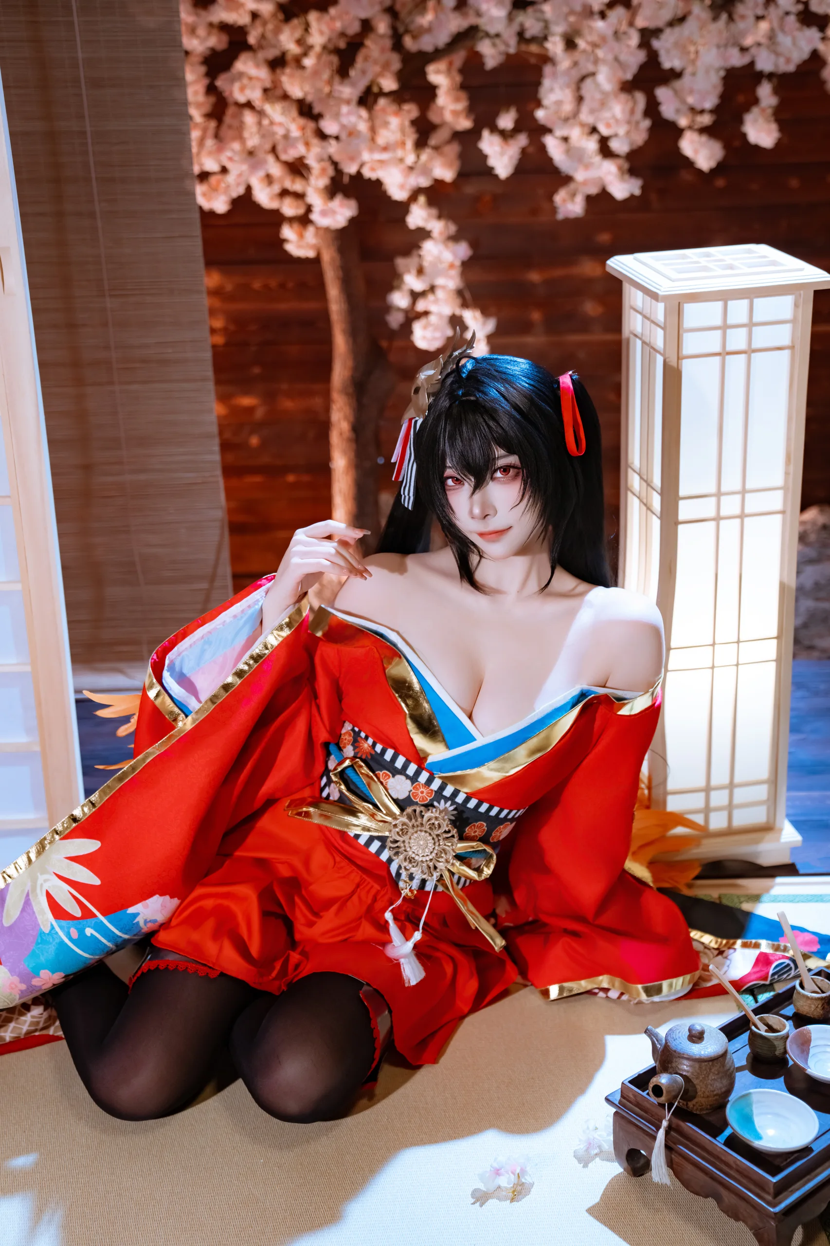 二佐Nisa 碧蓝航线 大凤 原皮 35P - 第17张写真大图