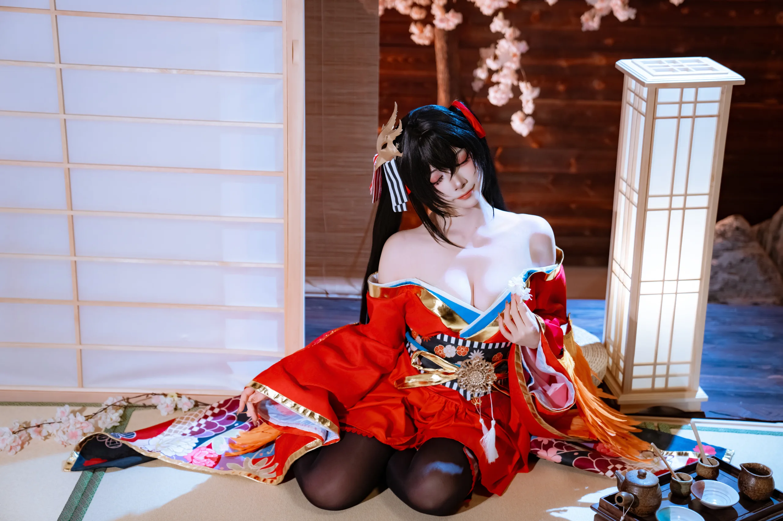 二佐Nisa 碧蓝航线 大凤 原皮 35P - 第18张写真大图