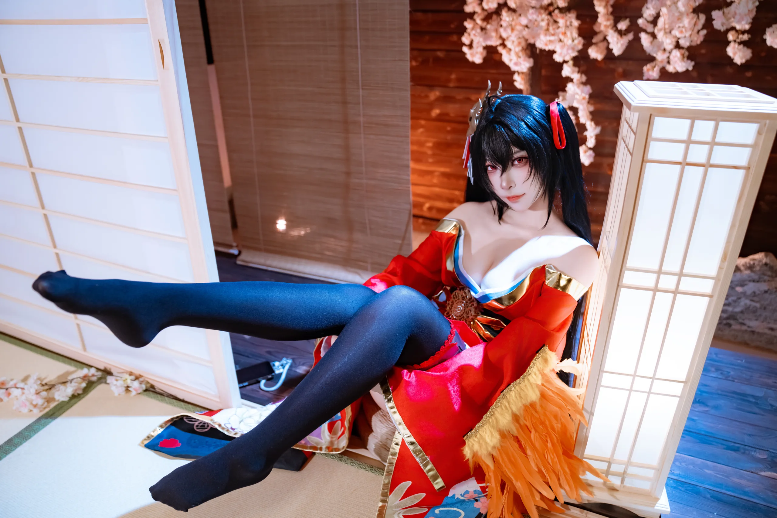 二佐Nisa 碧蓝航线 大凤 原皮 35P - 第21张写真大图
