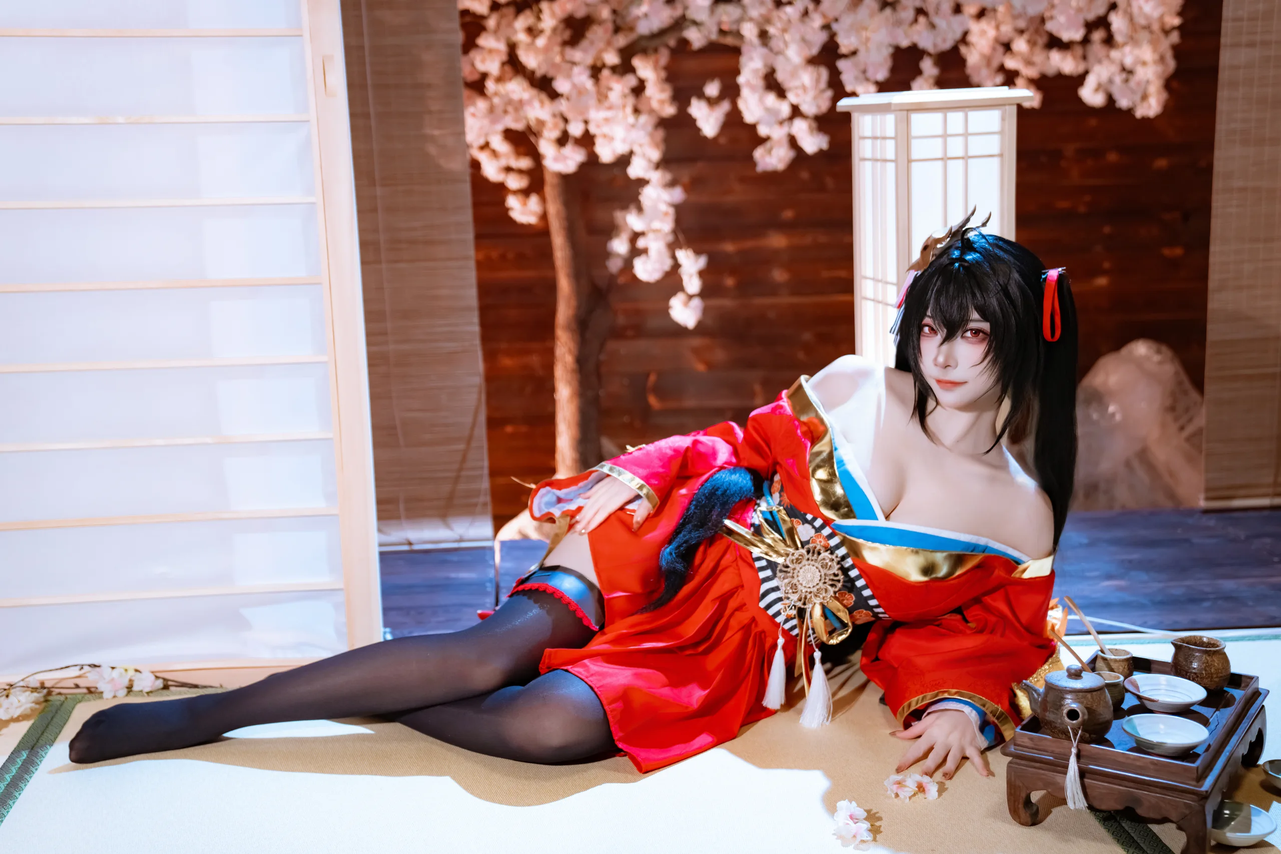 二佐Nisa 碧蓝航线 大凤 原皮 35P - 第24张写真大图