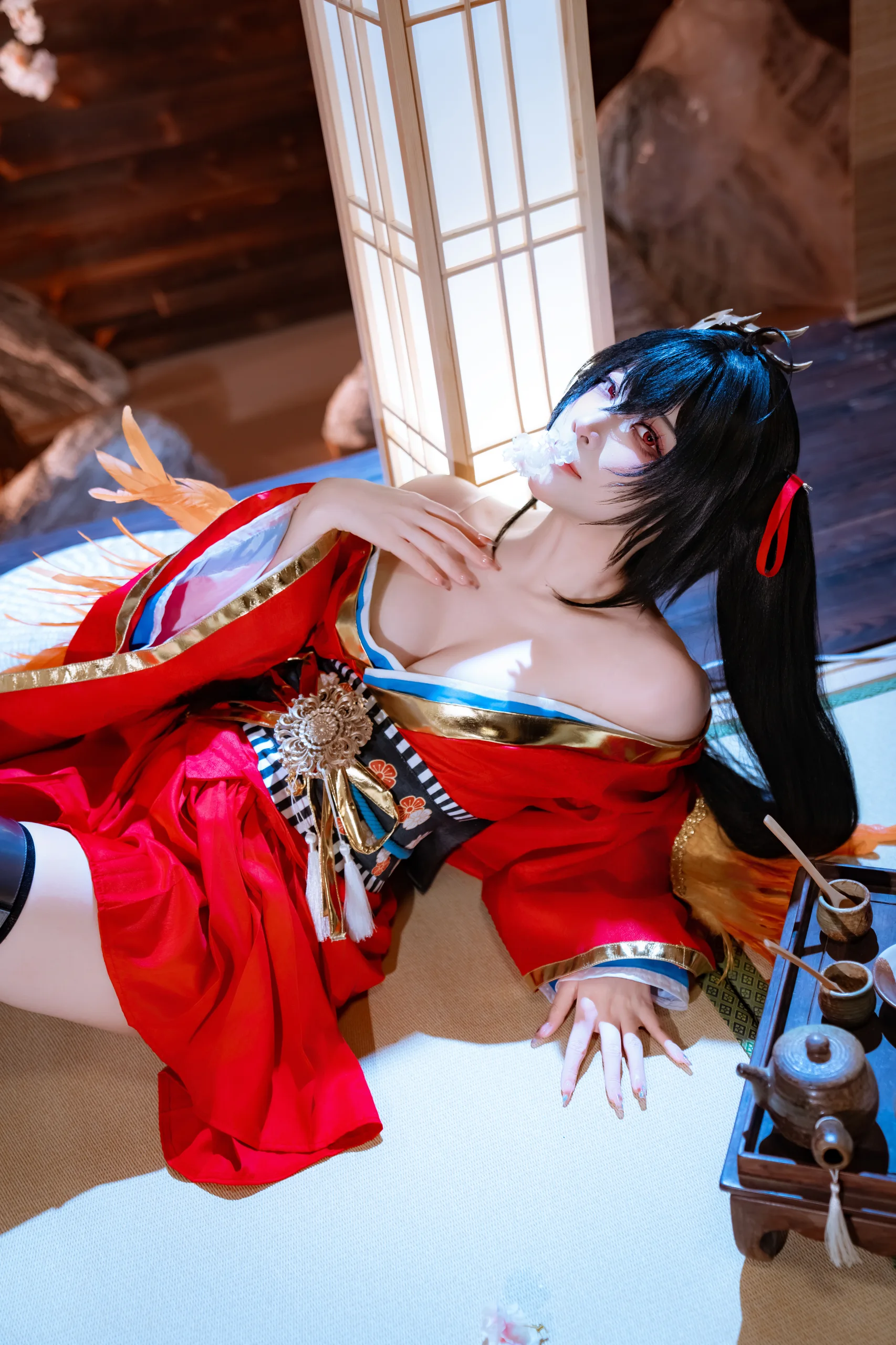 二佐Nisa 碧蓝航线 大凤 原皮 35P - 第26张写真大图
