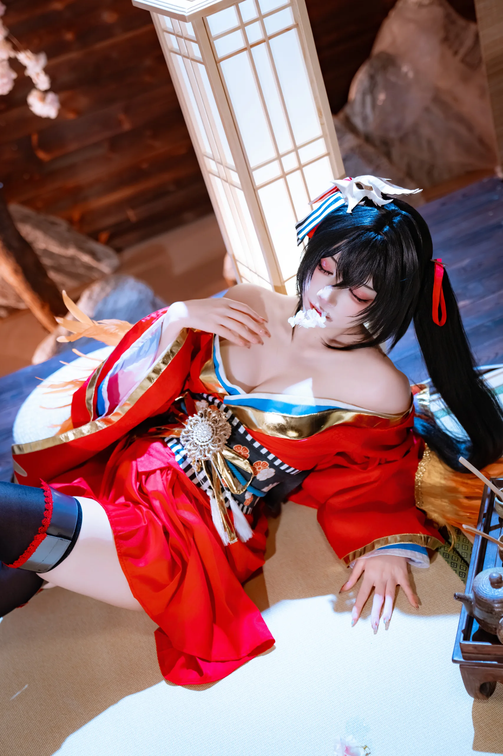 二佐Nisa 碧蓝航线 大凤 原皮 35P - 第27张写真大图