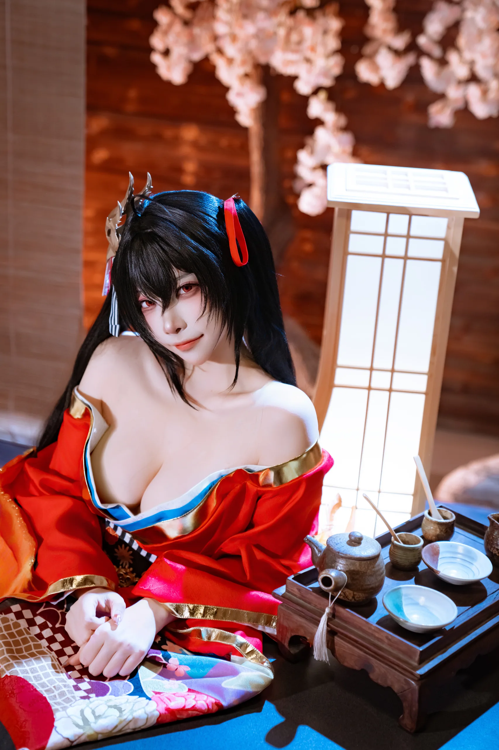 二佐Nisa 碧蓝航线 大凤 原皮 35P - 第28张写真大图