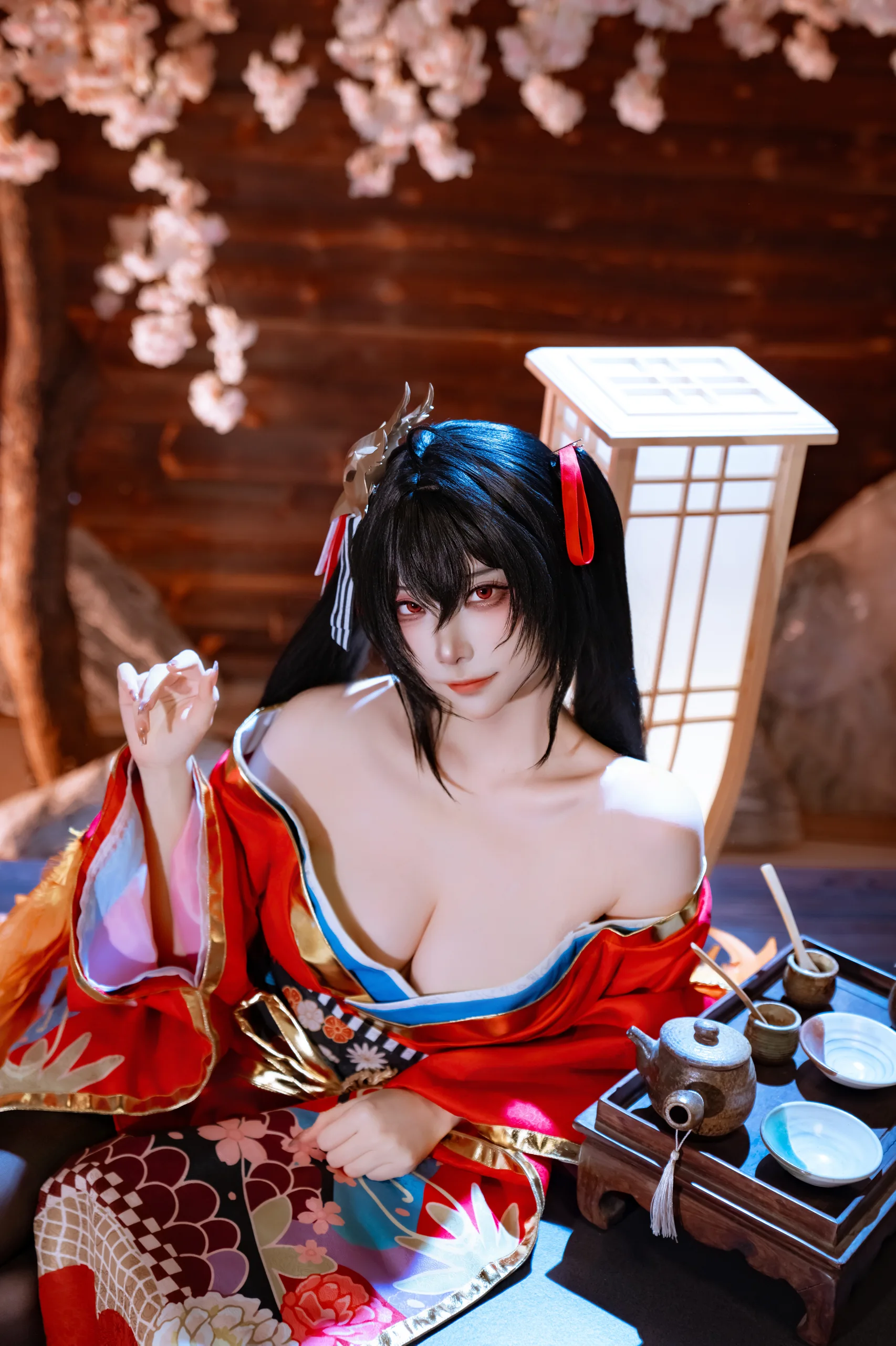 二佐Nisa 碧蓝航线 大凤 原皮 35P - 第29张写真大图