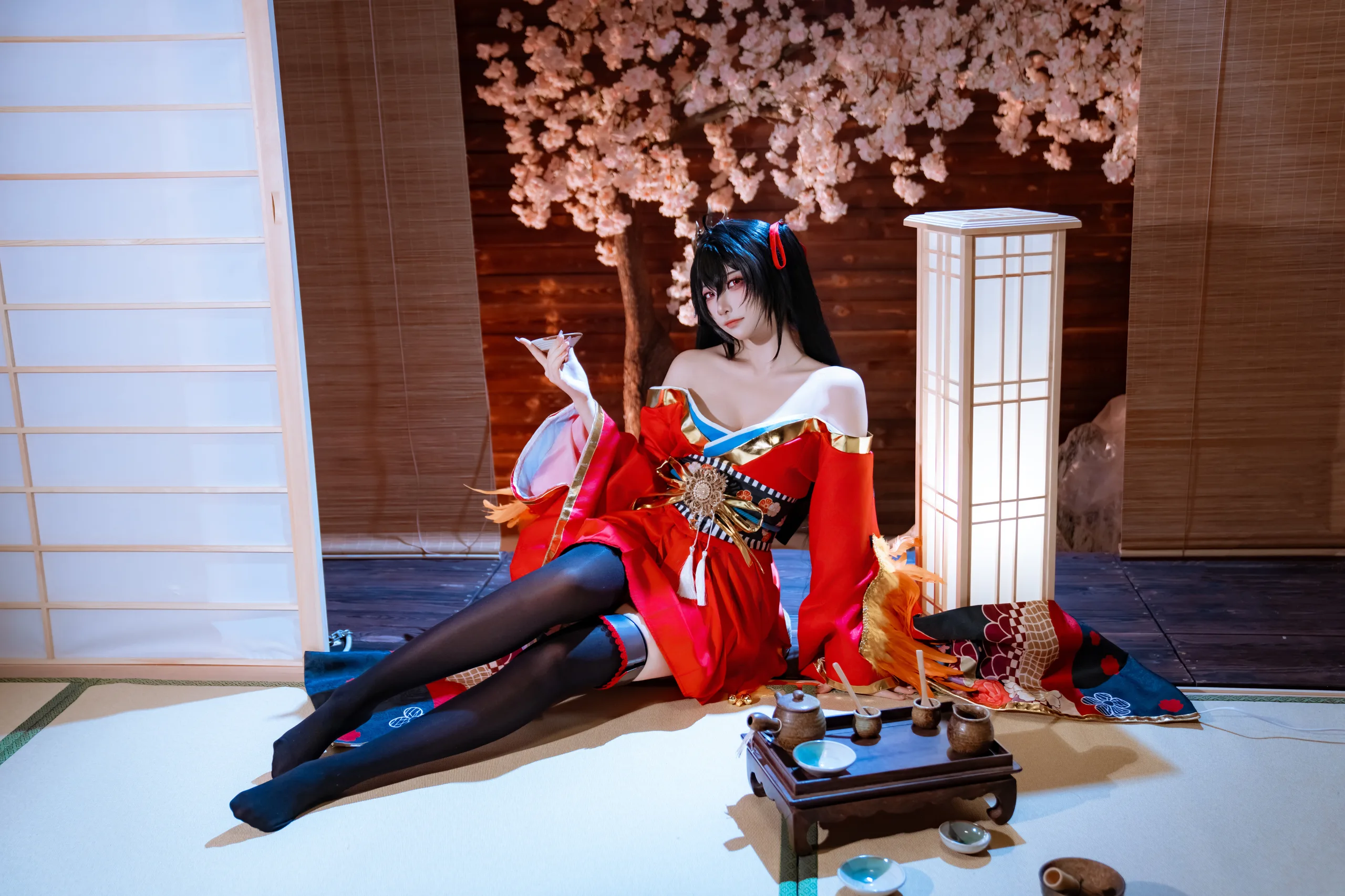 二佐Nisa 碧蓝航线 大凤 原皮 35P - 第3张写真大图