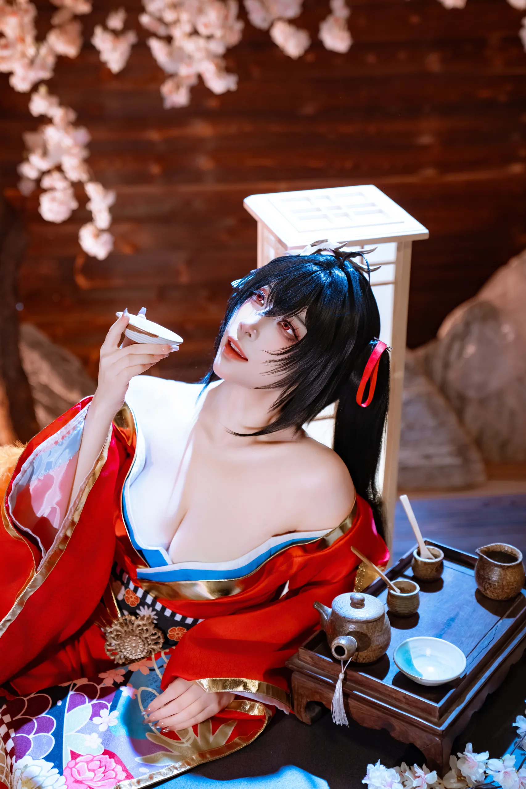 二佐Nisa 碧蓝航线 大凤 原皮 35P - 第31张写真大图