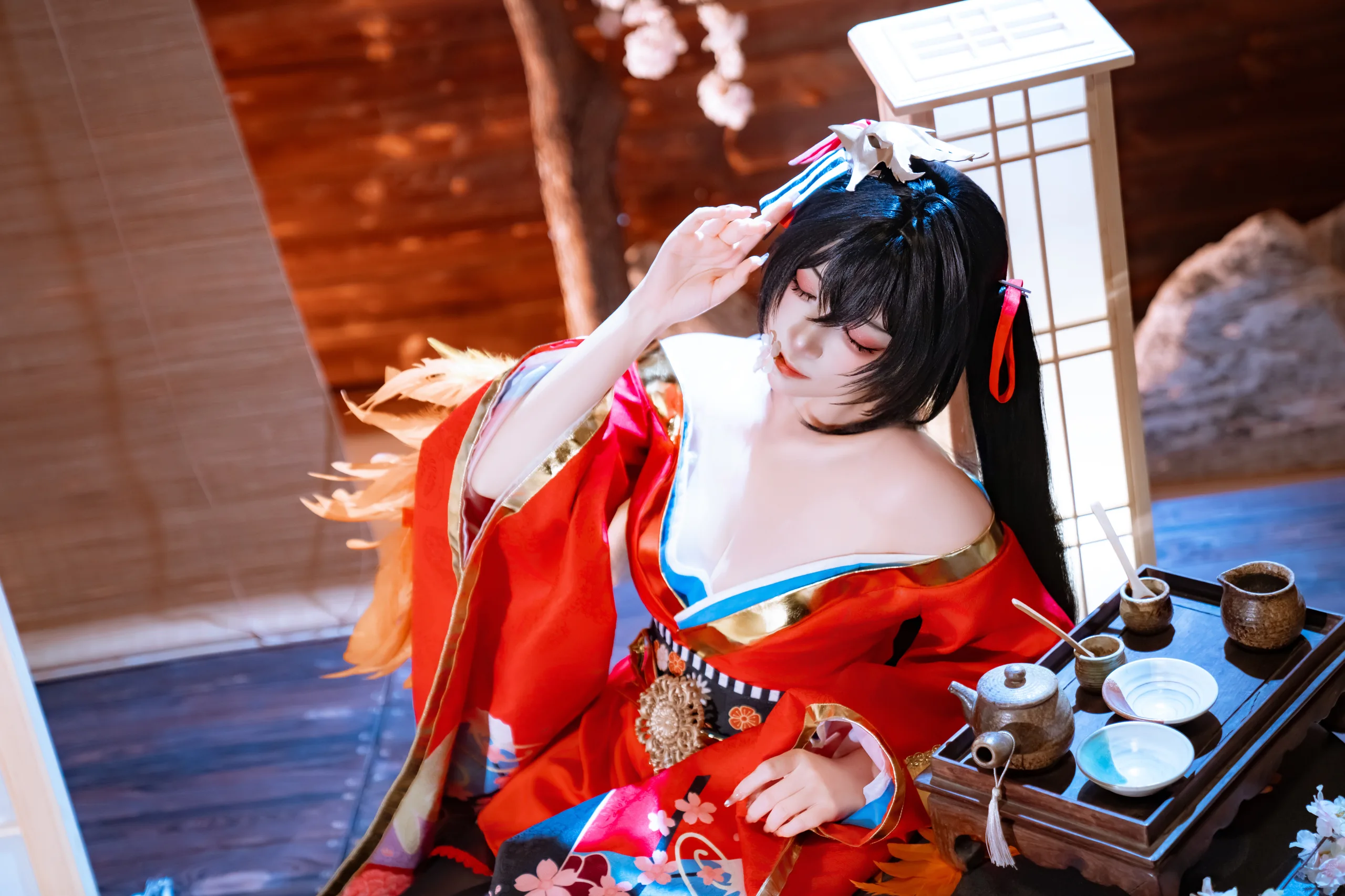 二佐Nisa 碧蓝航线 大凤 原皮 35P - 第35张写真大图