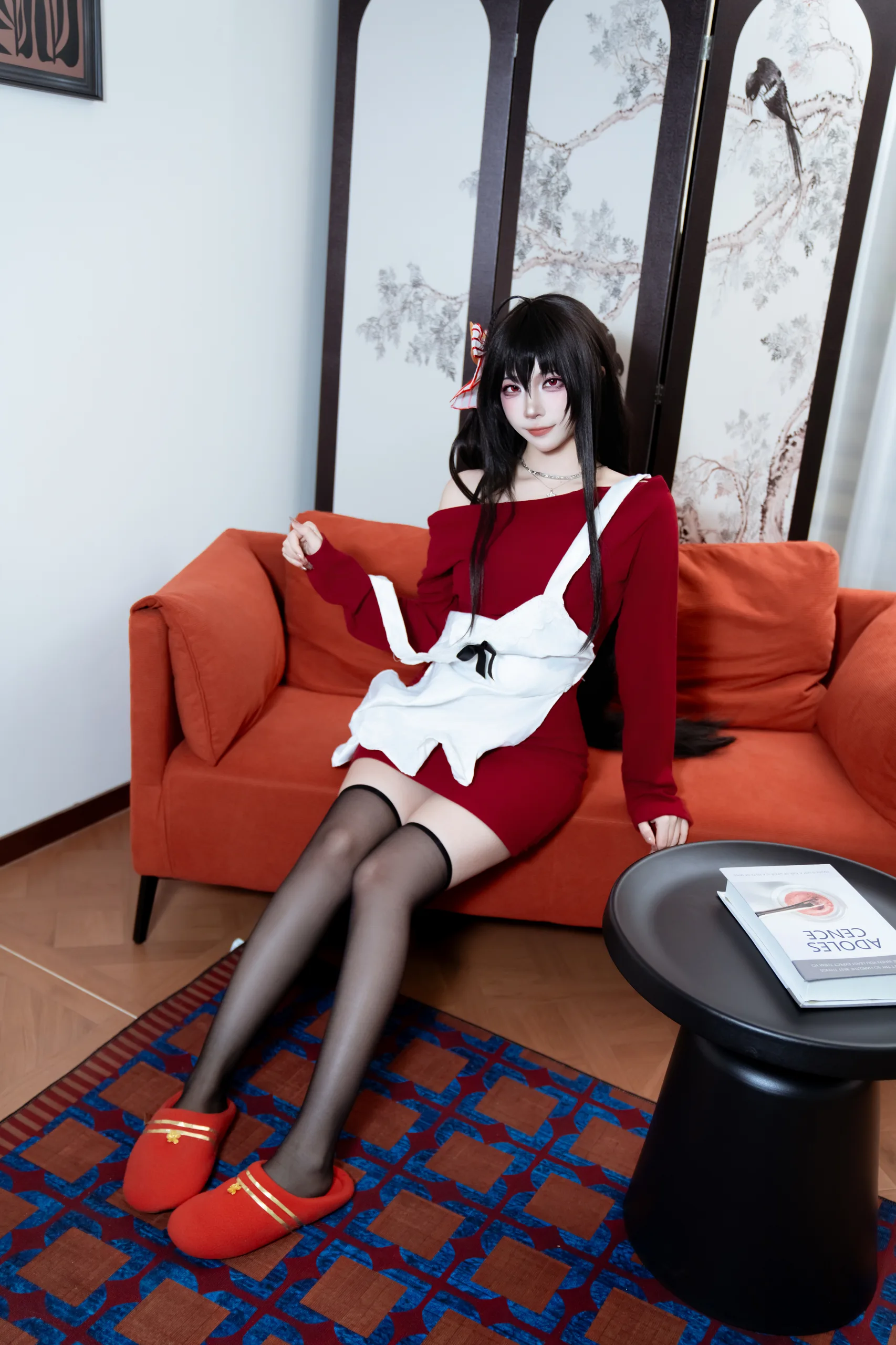 二佐Nisa 碧蓝航线 大凤 居家服 31P - 第1张写真大图