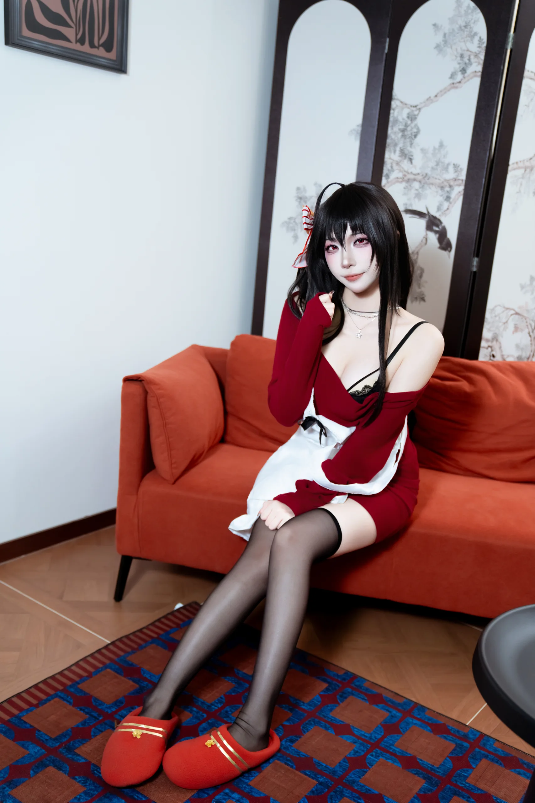 二佐Nisa 碧蓝航线 大凤 居家服 31P - 第12张写真大图