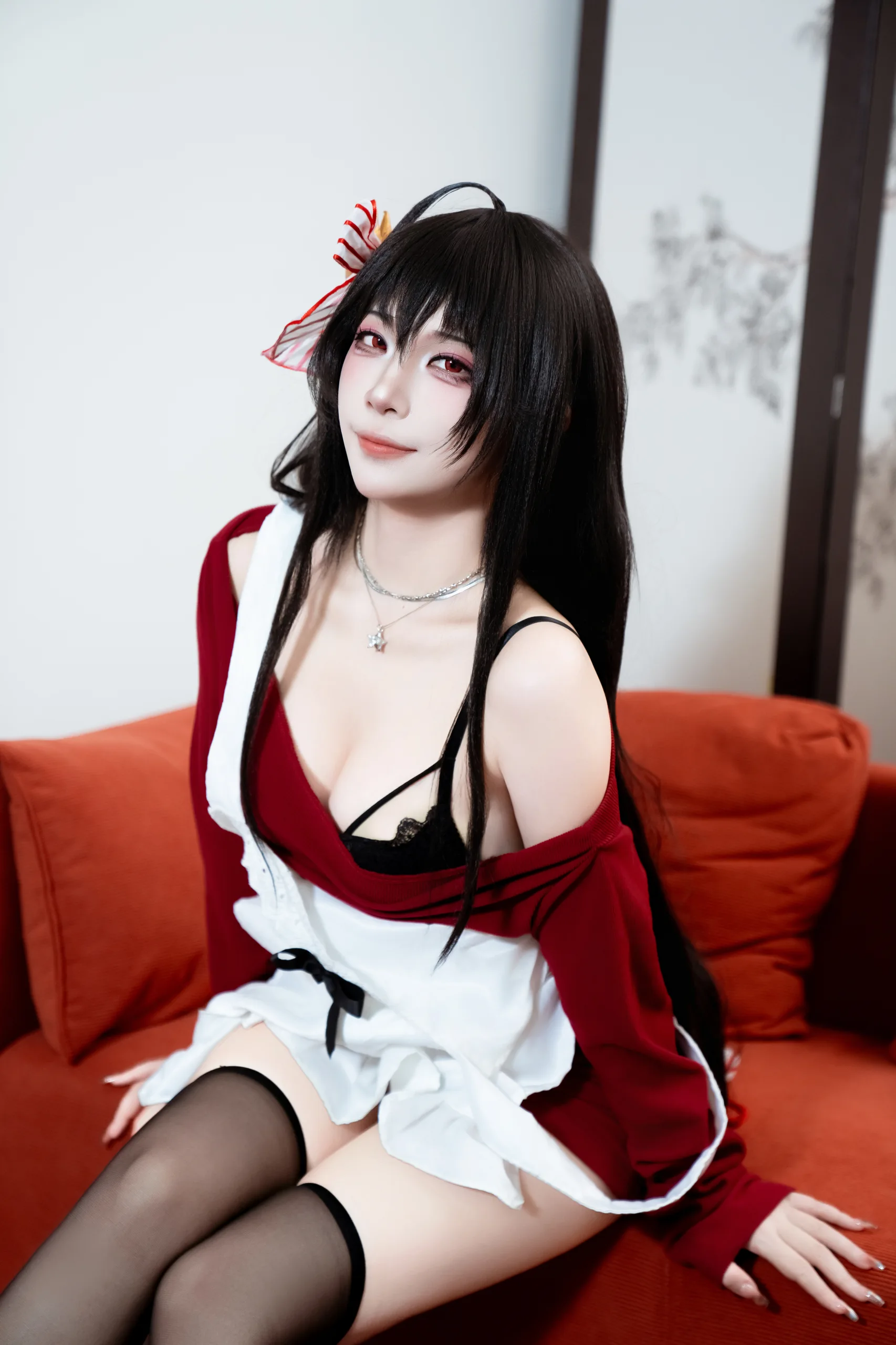 二佐Nisa 碧蓝航线 大凤 居家服 31P - 第22张写真大图