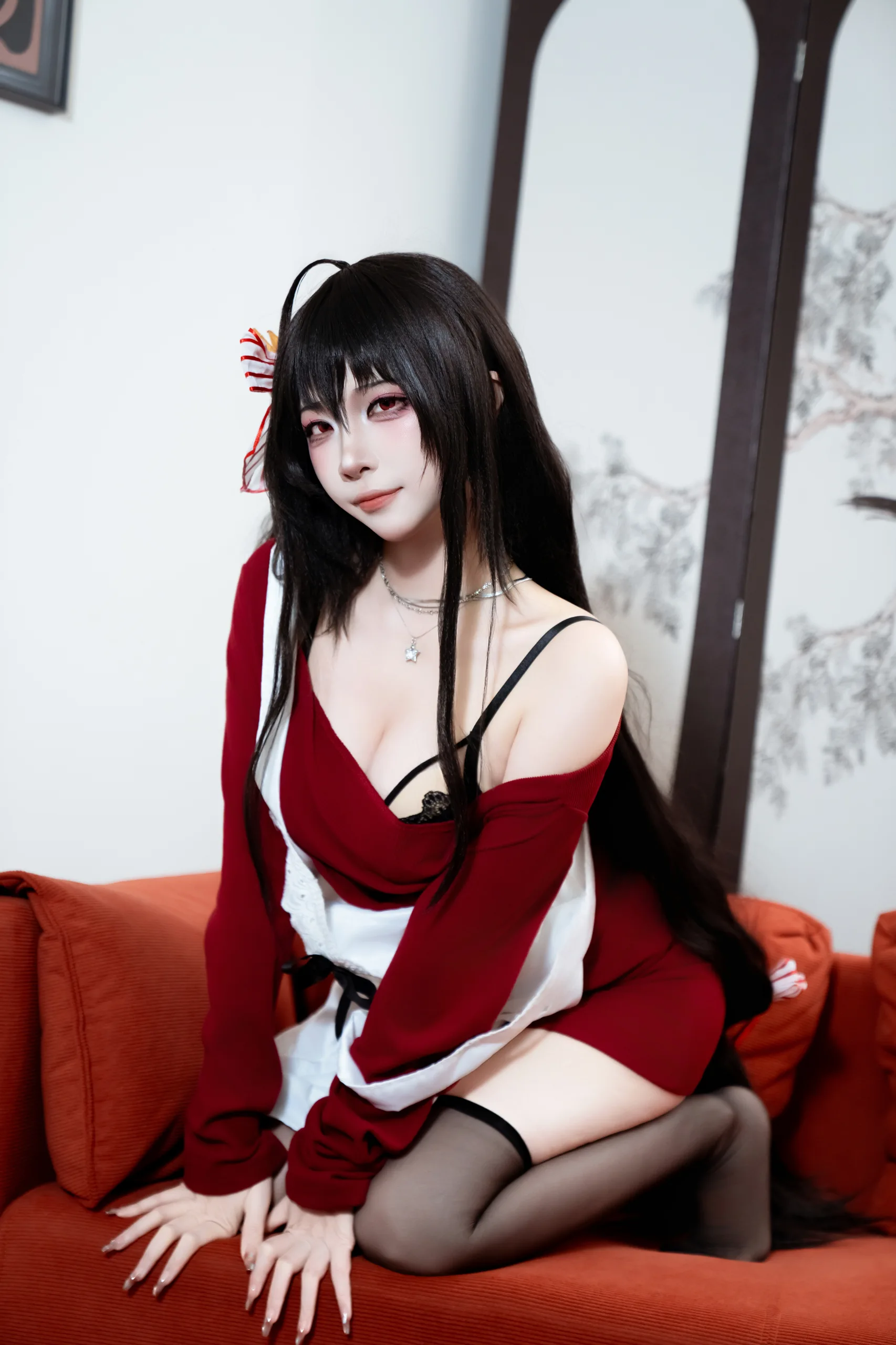二佐Nisa 碧蓝航线 大凤 居家服 31P - 第23张写真大图