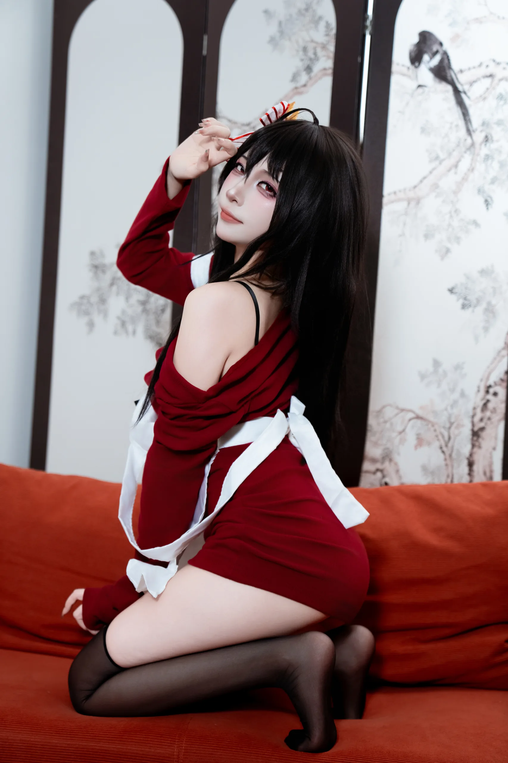 二佐Nisa 碧蓝航线 大凤 居家服 31P - 第29张写真大图